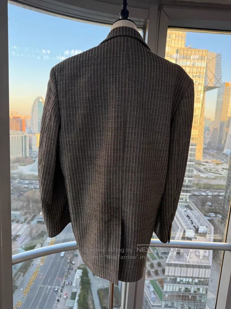 Acne Studios Acne Studios Striped blazer jacket, classic three-button d Size 4XL / US 24-26 - 2 Thumbnail