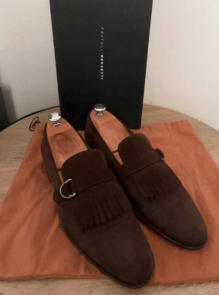Fratelli Rossetti Fratelli Rossetti mocassins en daim pointure 43 quais neufs Size US 10 / EU 43 - 3 Thumbnail