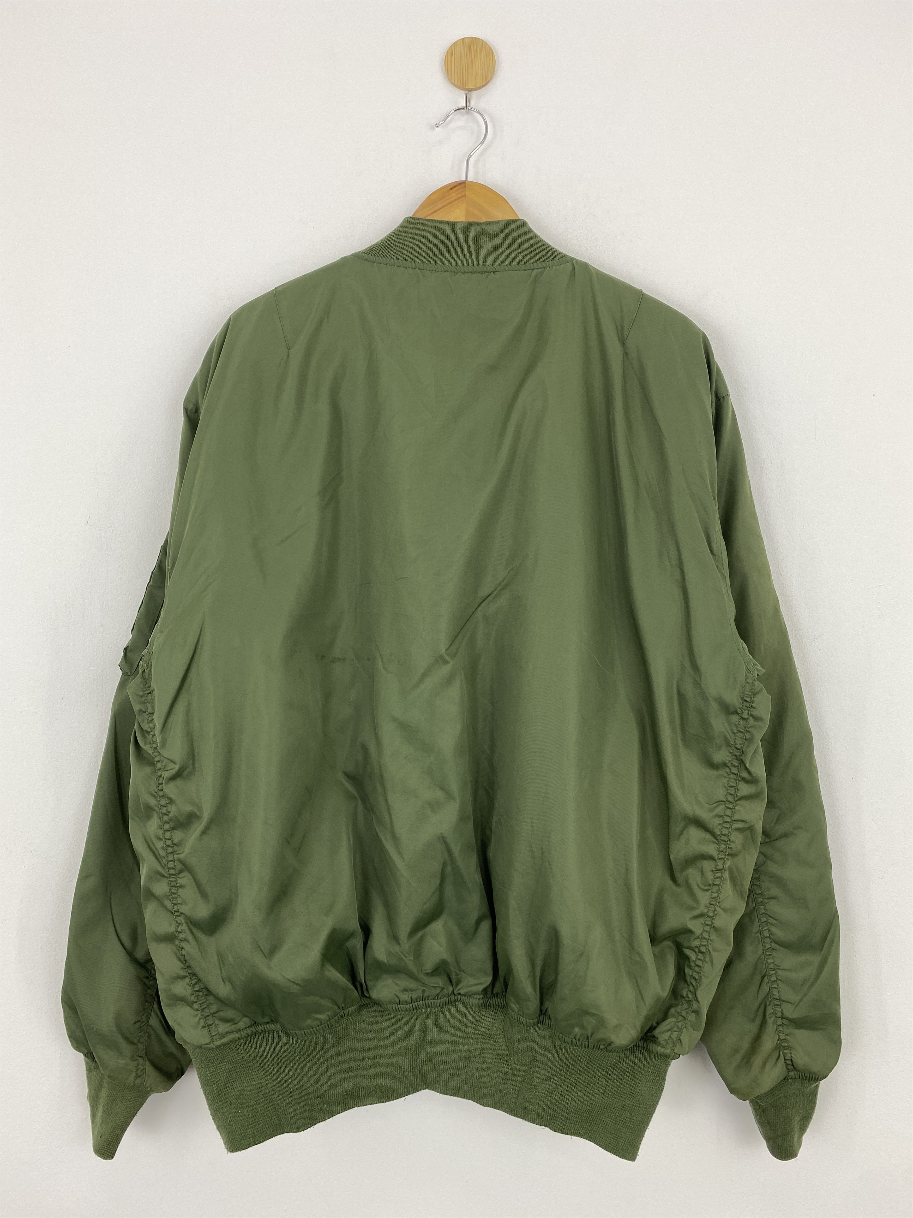 Other Vintage Japanese Brand Air Force Style Flying Jacket J1865 Size US XXL / EU 58 / 5 - 3 Thumbnail