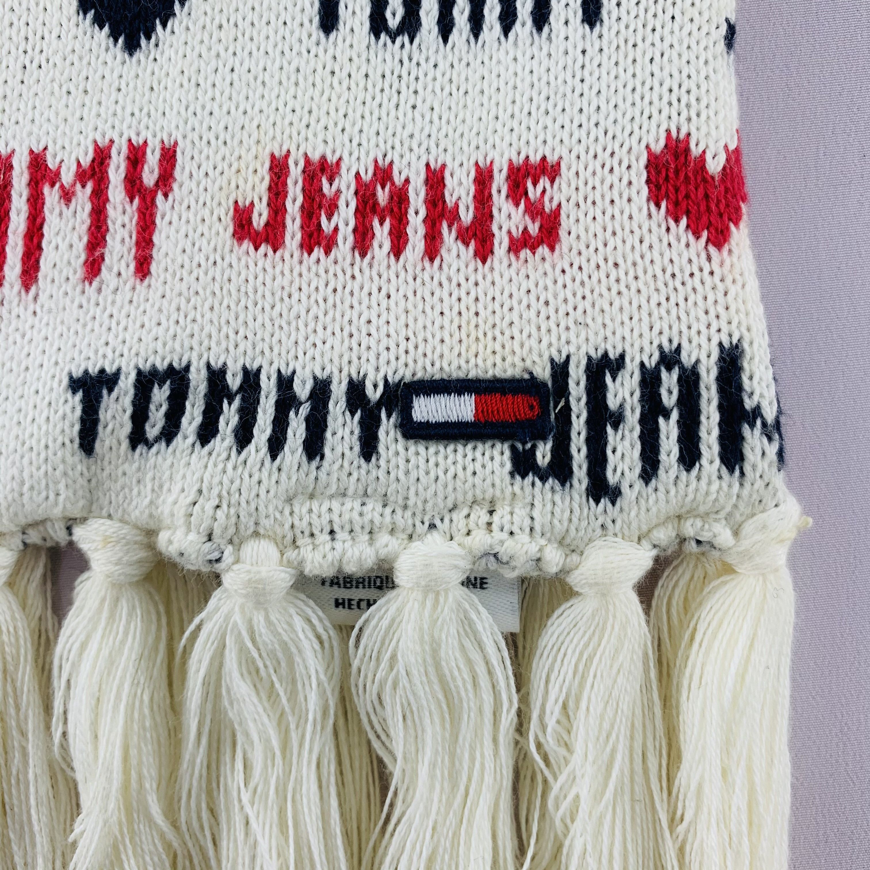 Tommy Hilfiger Tommy Jeans Scarf Wool Muffler Neck Wrap BL5158 Size ONE SIZE - 6 Thumbnail