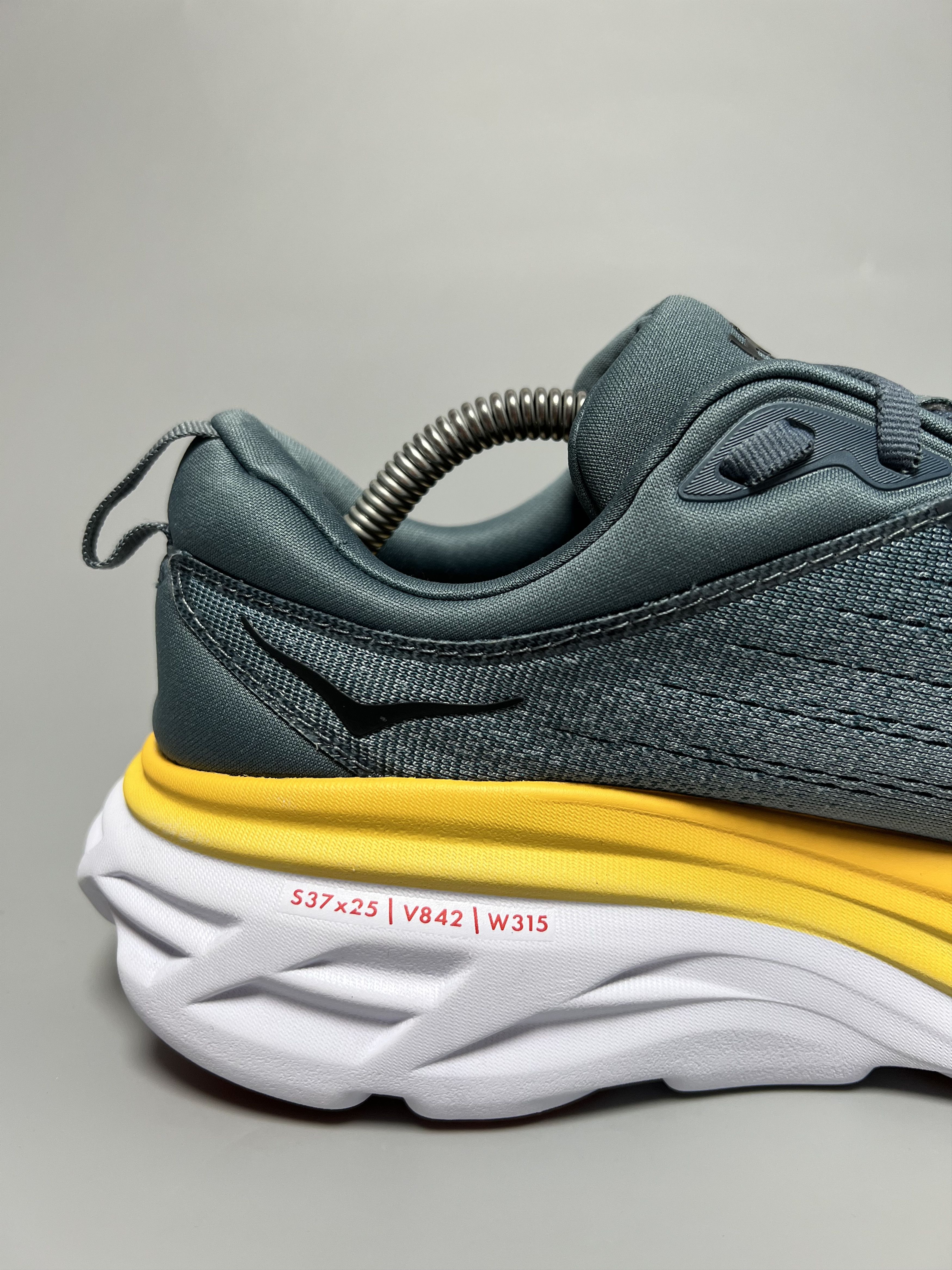 Hoka 8.5D Hoka One One Bondi 8 Men's Running Shoes Gym Walking Size US 8.5 / EU 41-42 - 6 Thumbnail