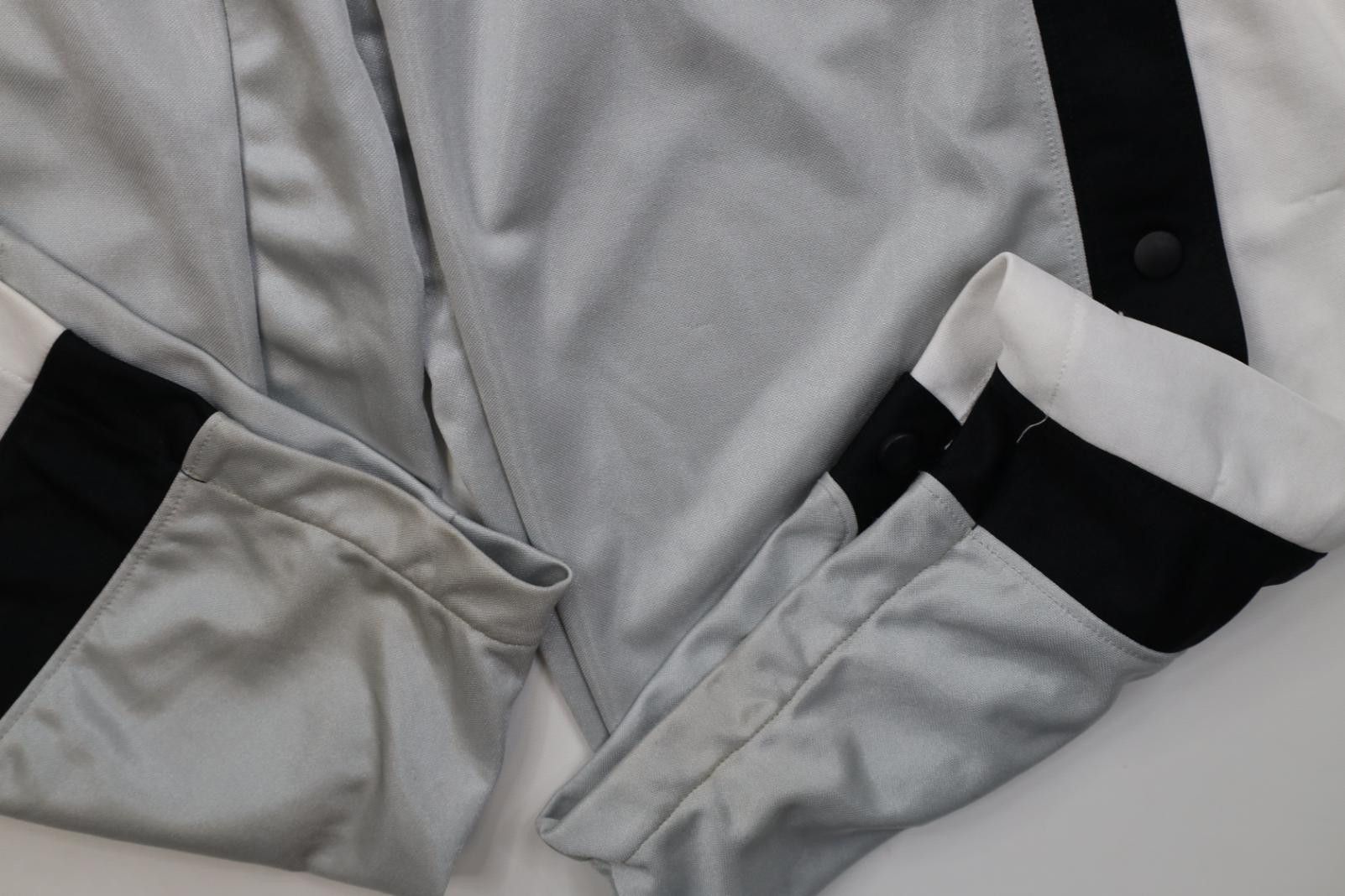 Nike Vintage 90s Nike Mini Swoosh Wide Leg Tearaway Sweatpants Size US 38 / EU 54 - 7 Thumbnail