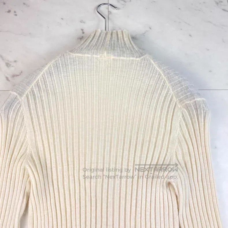 Hermes Hermes Cashmere ribbed knitted sweater Size M / US 6-8 / IT 42-44 - 6 Thumbnail