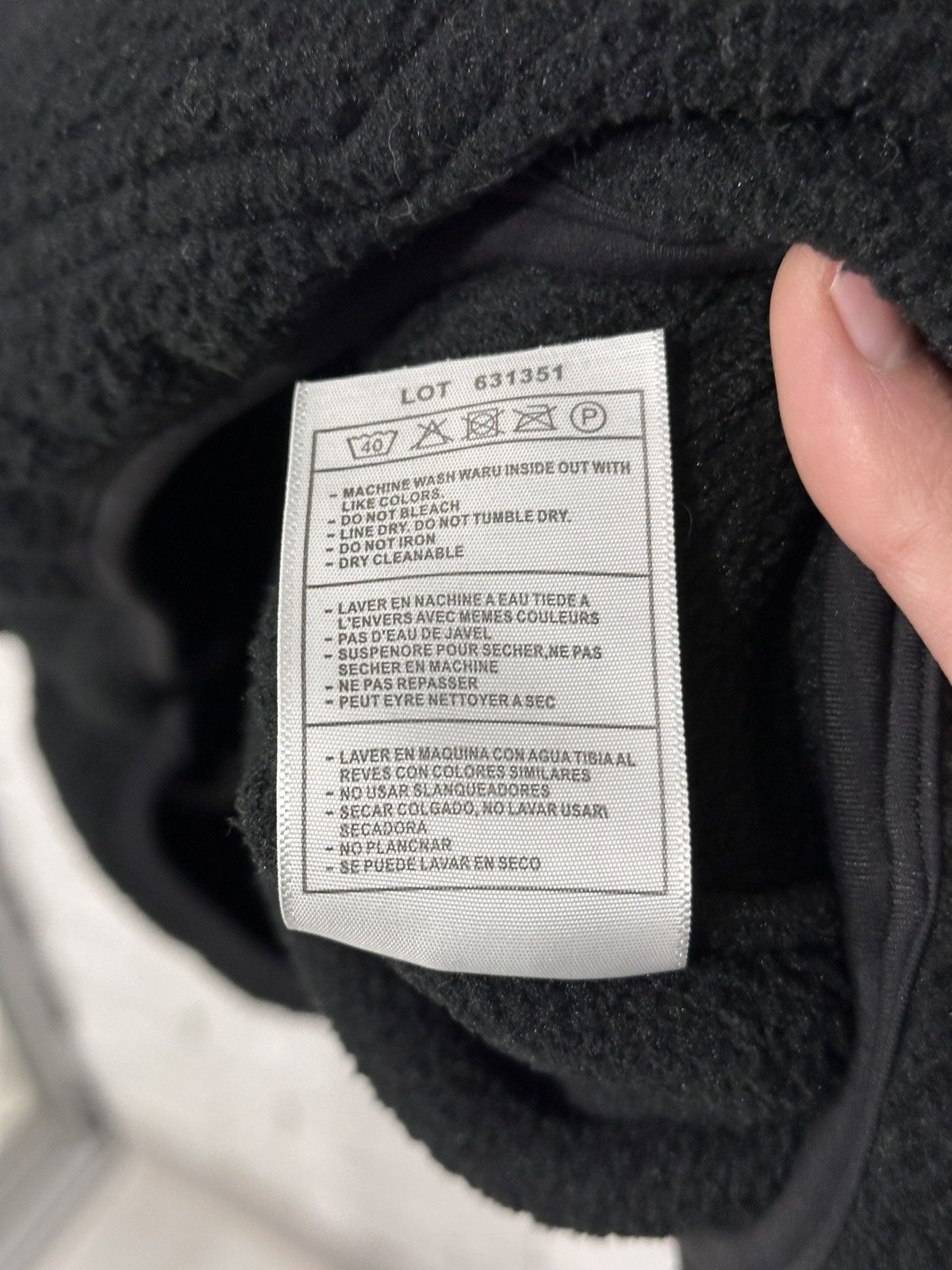 Nike ACG Black Nike ACG Ninja Sherpa Fleece Balaclava Hoodie Size M Size US M / EU 48-50 / 2 - 10 Thumbnail