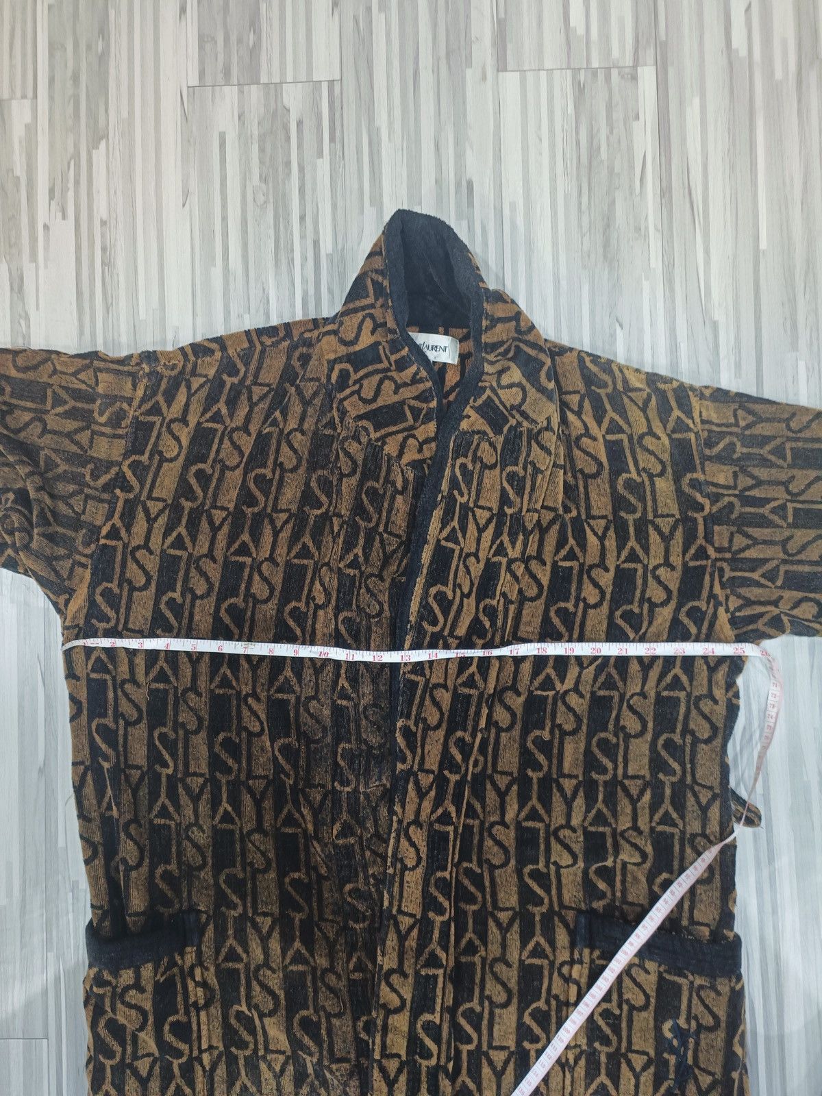 Designer × Vintage × Yves Saint Laurent 🔥Free Gift 3pcs Small Towell YSL🔥 Kimono Coat Size US XXL / EU 58 / 5 - 10 Thumbnail