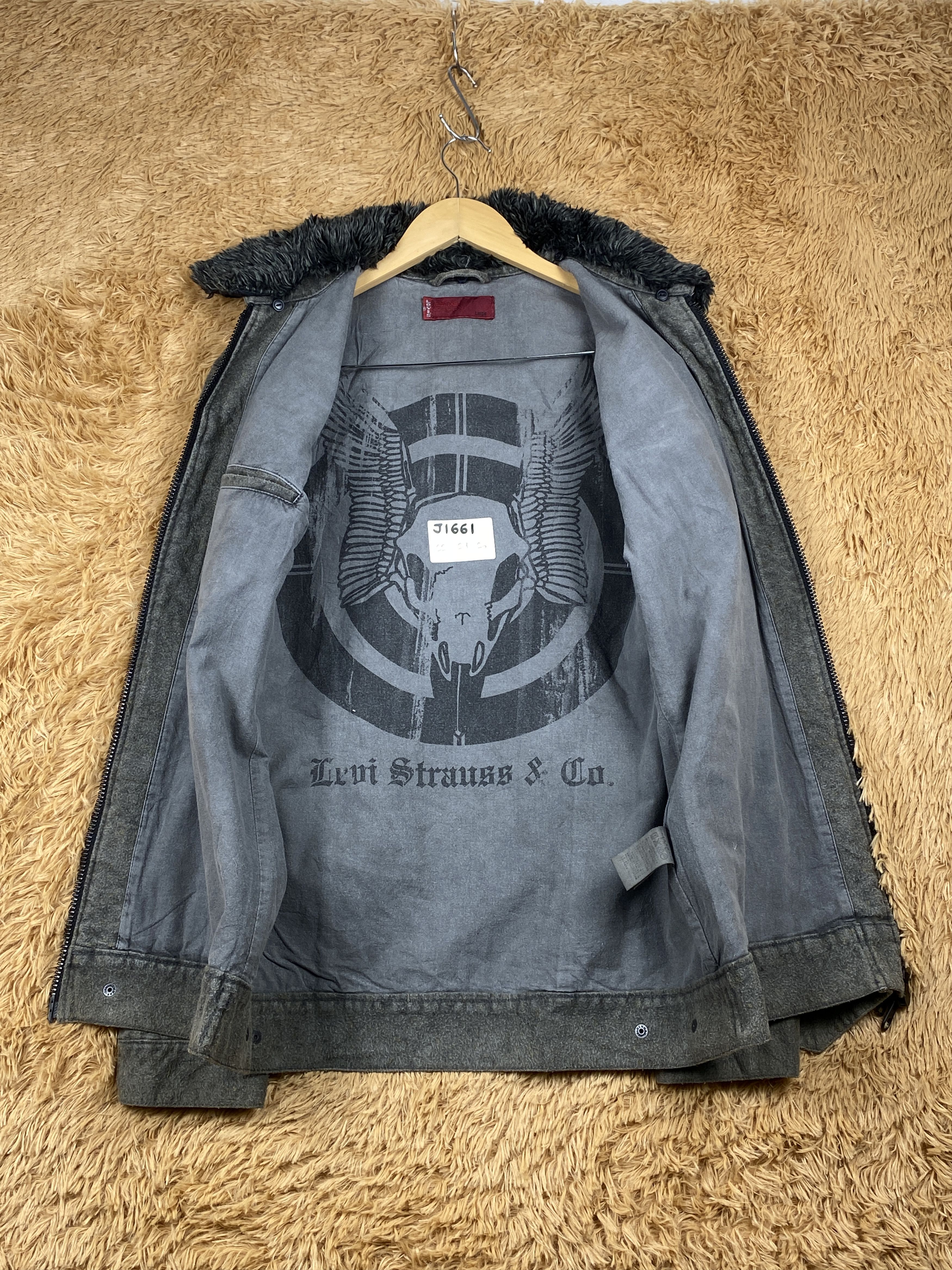 Levi's Rare Vintage LEVI'S Patches Jacket J1661 Size US S / EU 44-46 / 1 - 6 Thumbnail