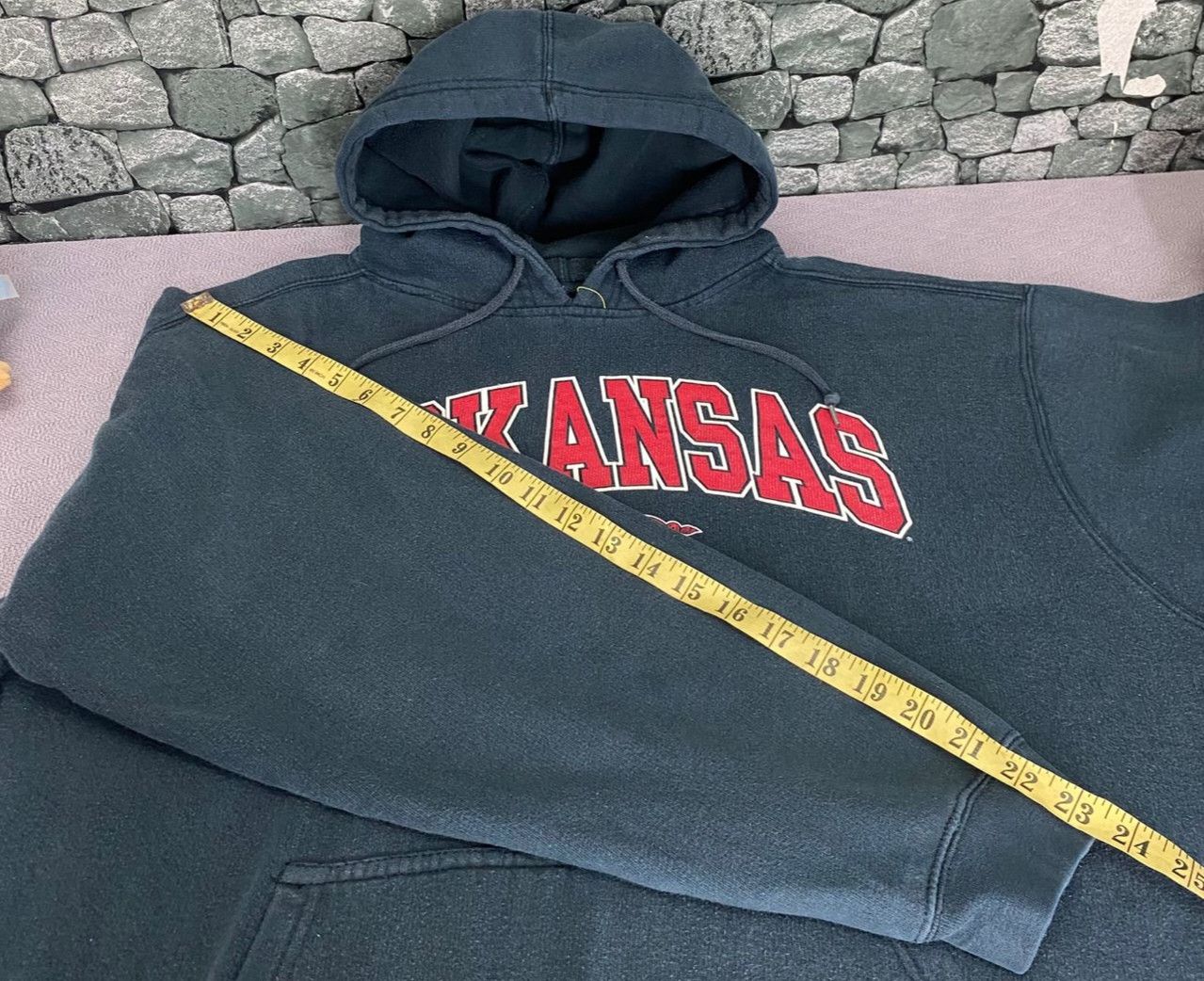 Starter Vintage Starter Arkansas Hoodies Size US XL / EU 56 / 4 - 6 Thumbnail