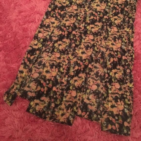 Other C.lective Floral Front Slit Skirt Size 27" / US 4 / IT 40 - 3 Thumbnail