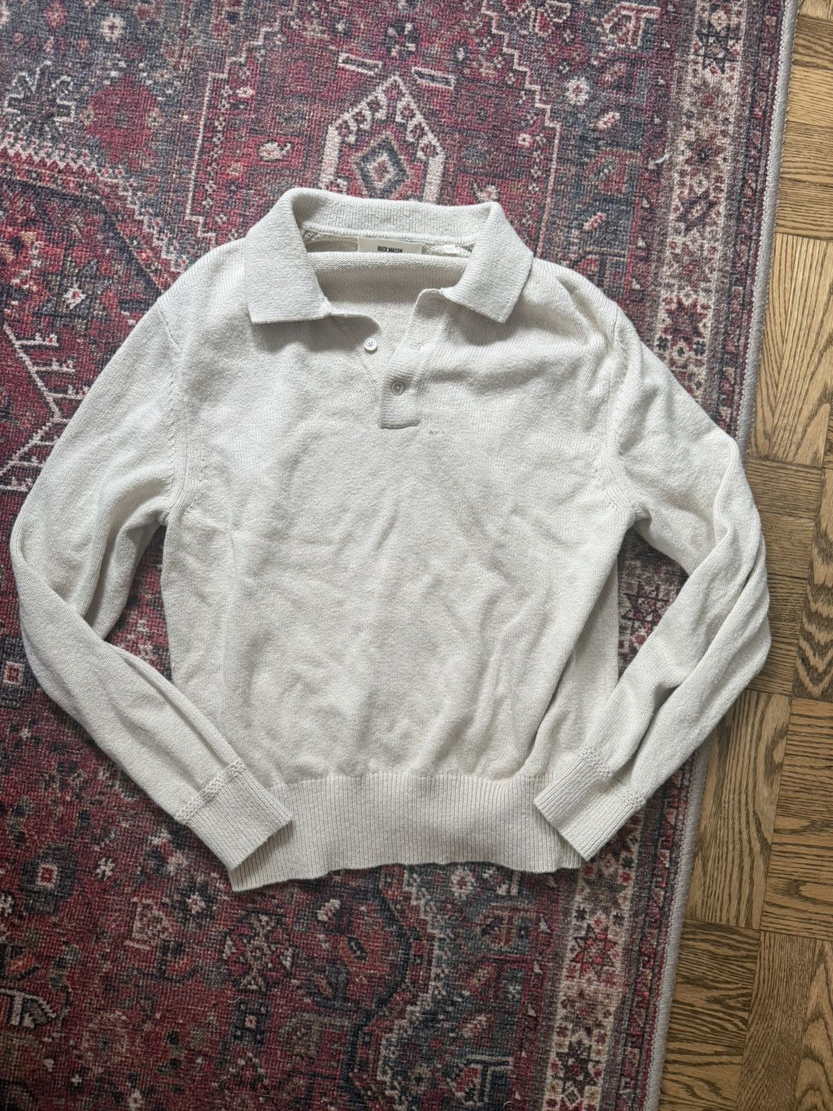 Buck Mason Buck Mason Knit Polo Size US L / EU 52-54 / 3 - 1 Thumbnail