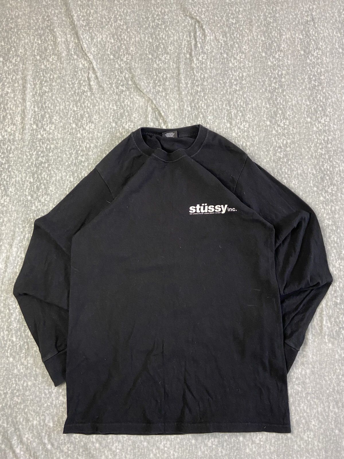 Stussy Stüssy Inc. Long Sleeve Tee with Chest logo Size US S / EU 44-46 / 1 - 1 Thumbnail