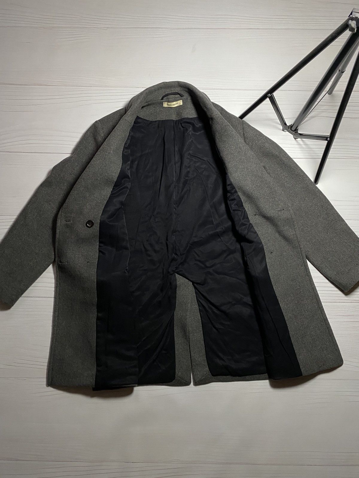 Isabel Marant Isabel Marant x H&M wool classic trench coat Size M / US 6-8 / IT 42-44 - 21 Thumbnail