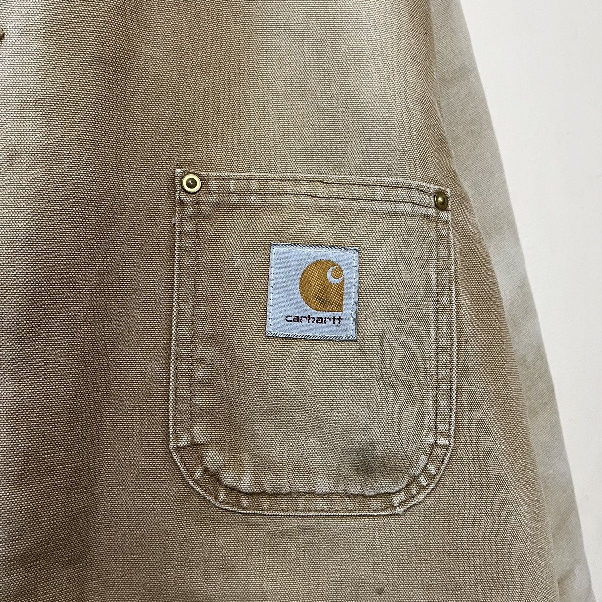 Carhartt Vintage 90's Carhartt C01 BRN Hamilton Chore Jacket Size US XL / EU 56 / 4 - 8 Thumbnail