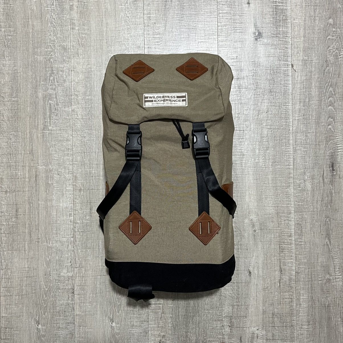 Vintage Wilderness experience california backpack nylon