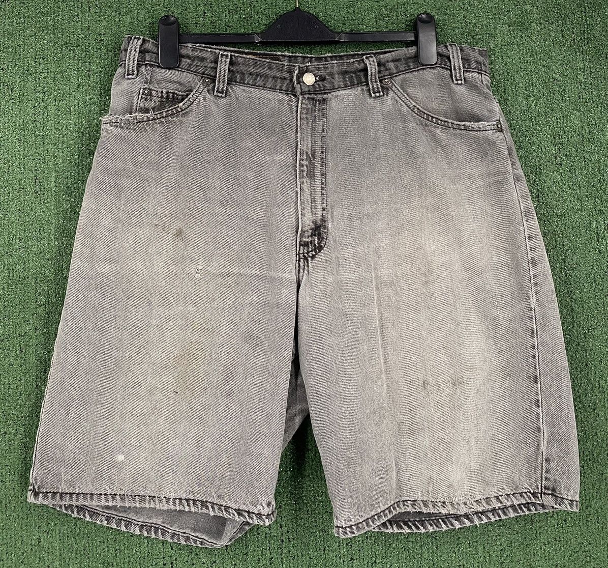 Other VTG 560 Levi’s Orange Tab Shorts Jorts Sz 37 Distressed Size US 37 - 1 Thumbnail