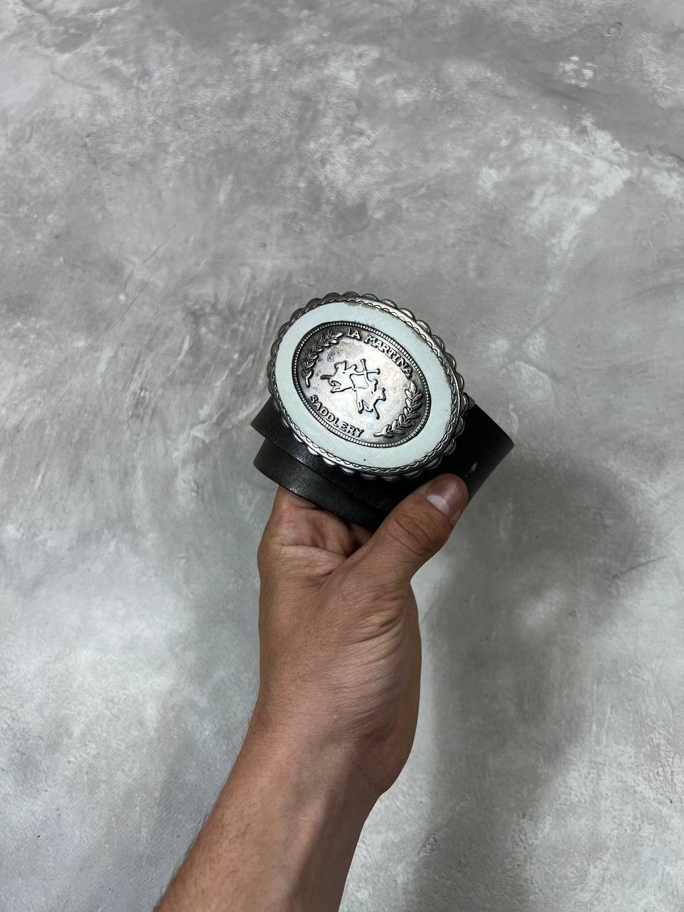 La Martina × Vintage Vintage La Martina Leather Belt Size ONE SIZE - 2 Thumbnail