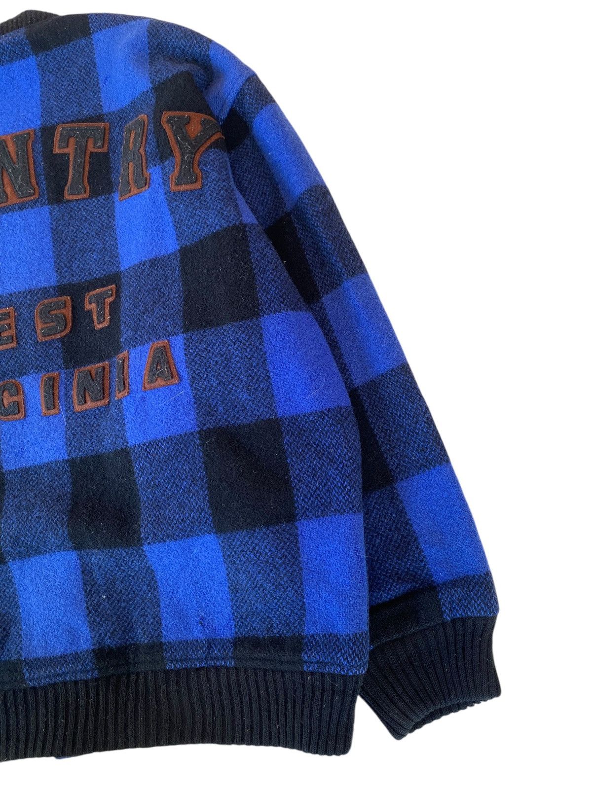 Vintage Vtg Sugar Kids Wool Varsity Jacket Size US L / EU 52-54 / 3 - 6 Thumbnail