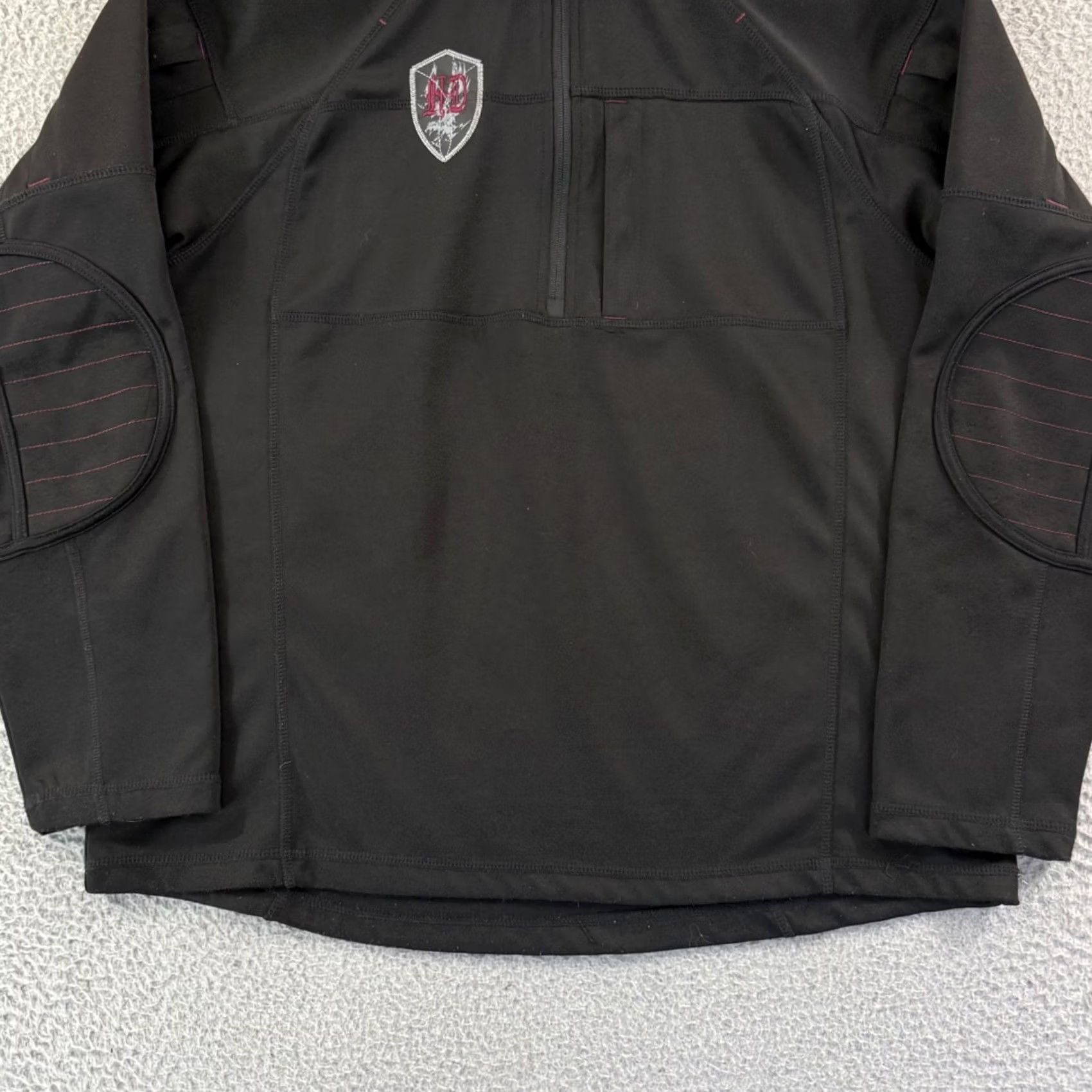 Harley Davidson Harley-Davidson Shirt Mens Large Black Performance Quarter Zip Riding Motorcycle Size US L / EU 52-54 / 3 - 2 Thumbnail