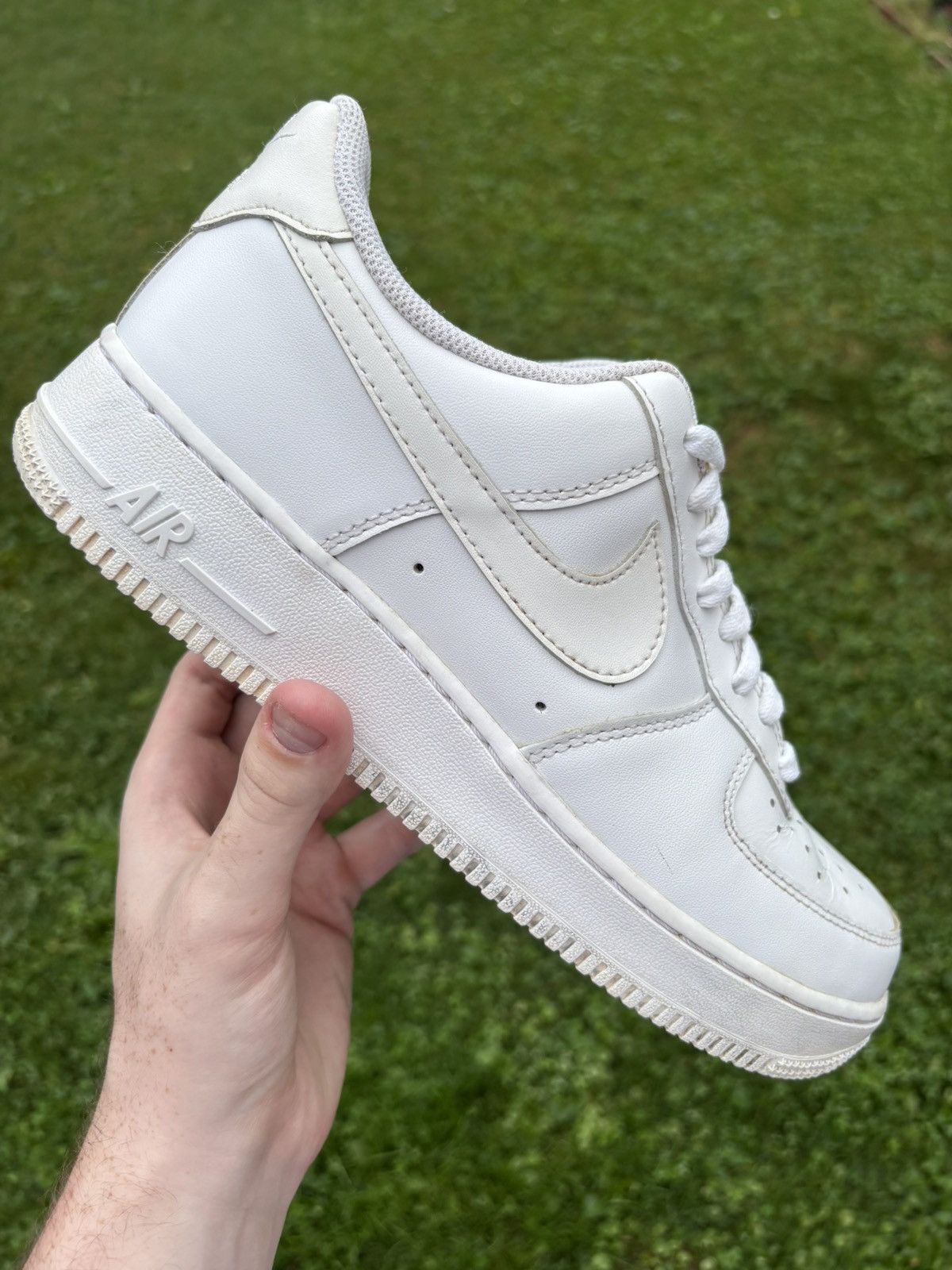 Nike Nike Air Force 1 07 Low Triple White Size 9.5 Grailed