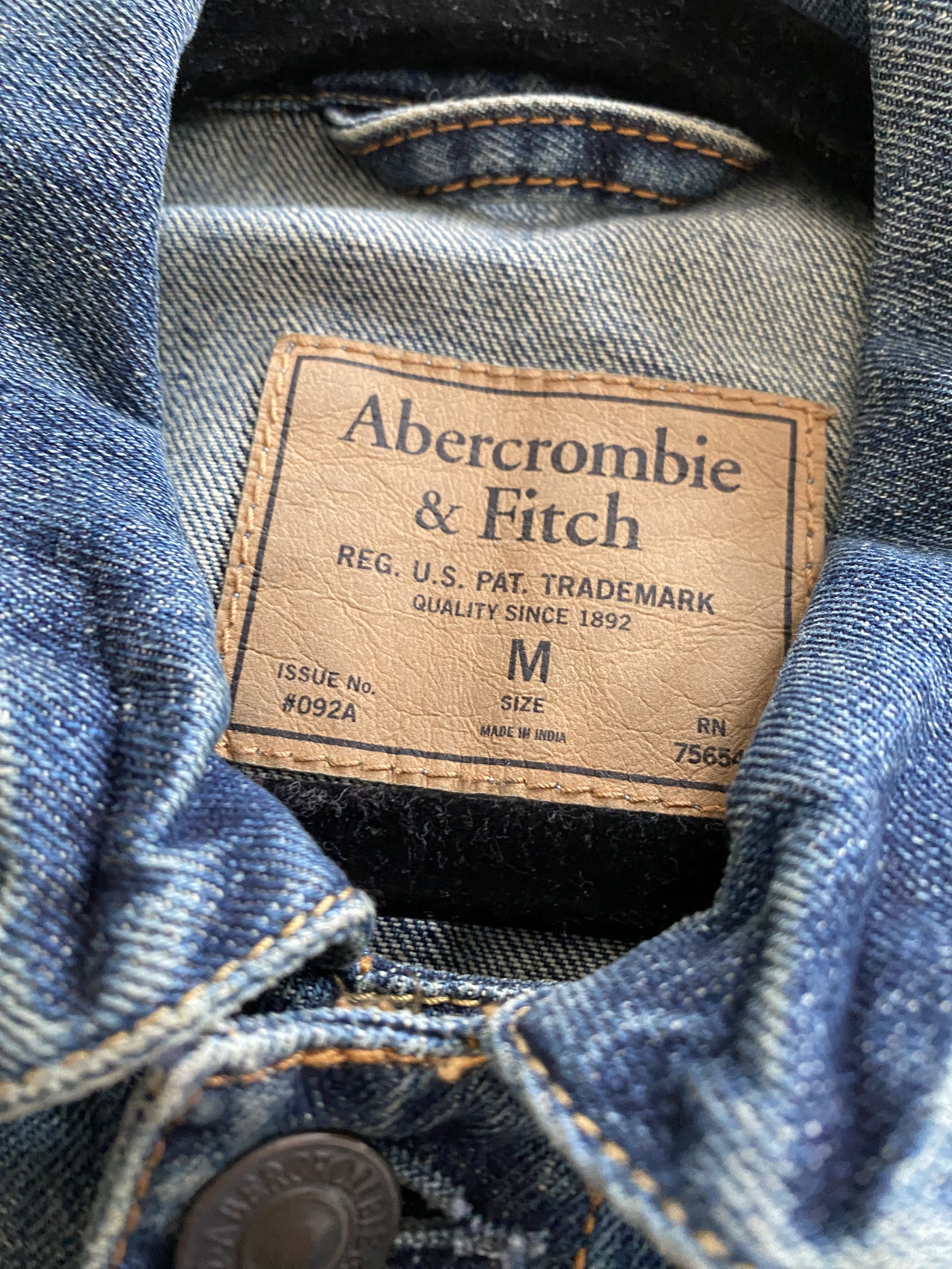Abercrombie & Fitch Denim trucker jacket Size US M / EU 48-50 / 2 - 4 Thumbnail
