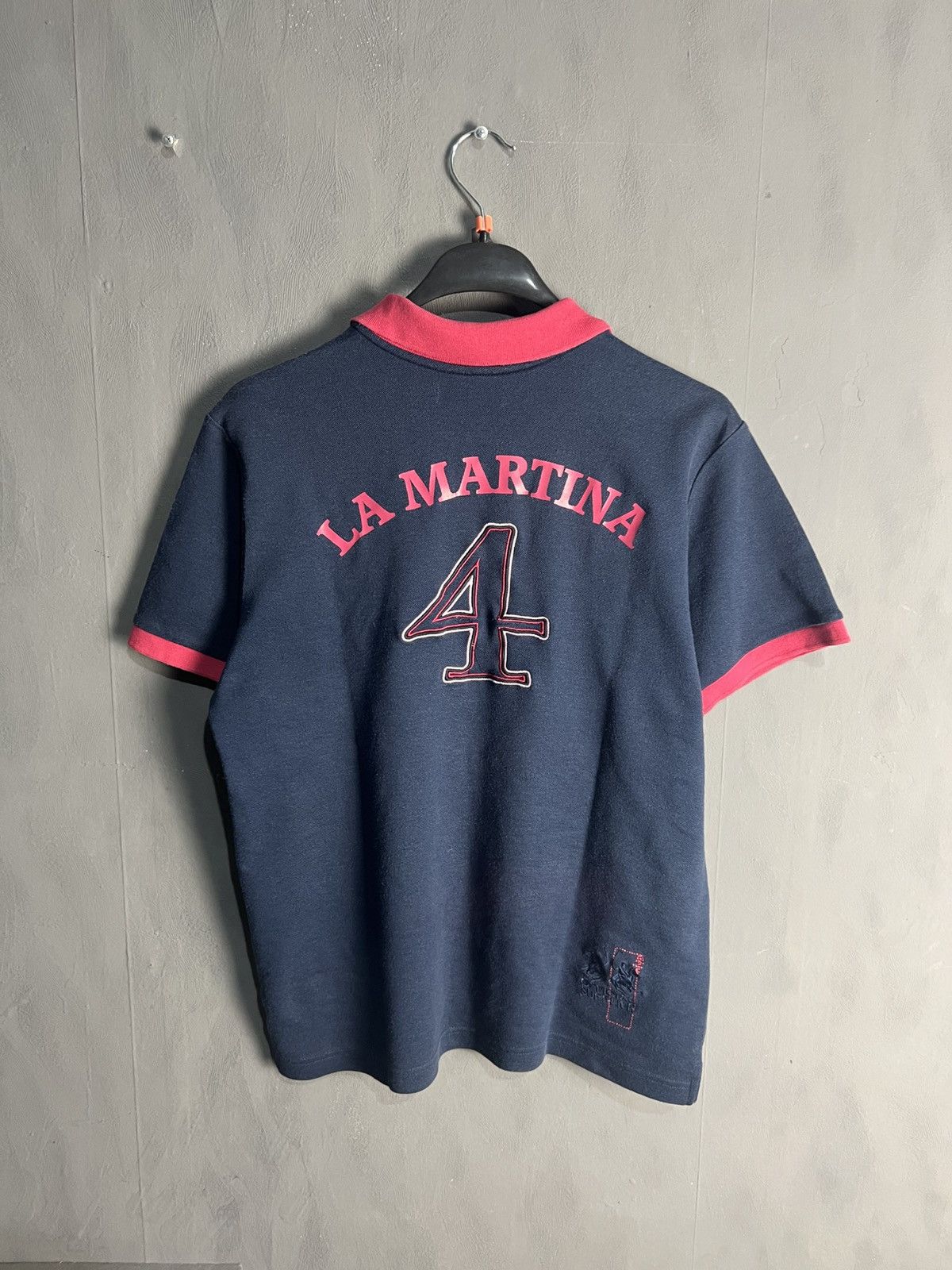 La Martina Vintage 90's la martina polo shirt Ralph lauren Thailand Size US S / EU 44-46 / 1 - 7 Thumbnail