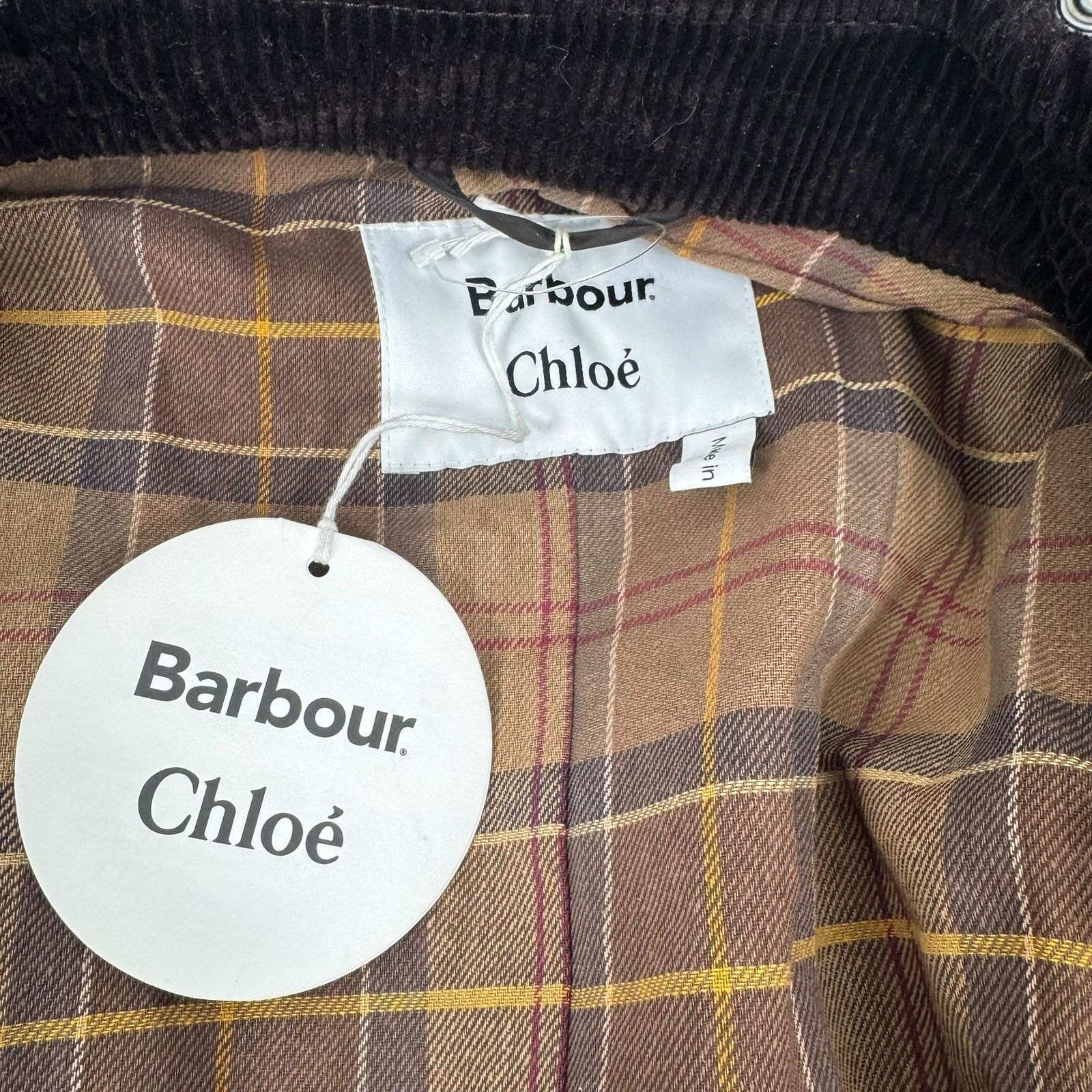 Chloe NEW Chloe X Barbour Dany Waxed Long Trench Coat Ruffles 12 Size XL / US 12-14 / IT 48-50 - 14 Thumbnail