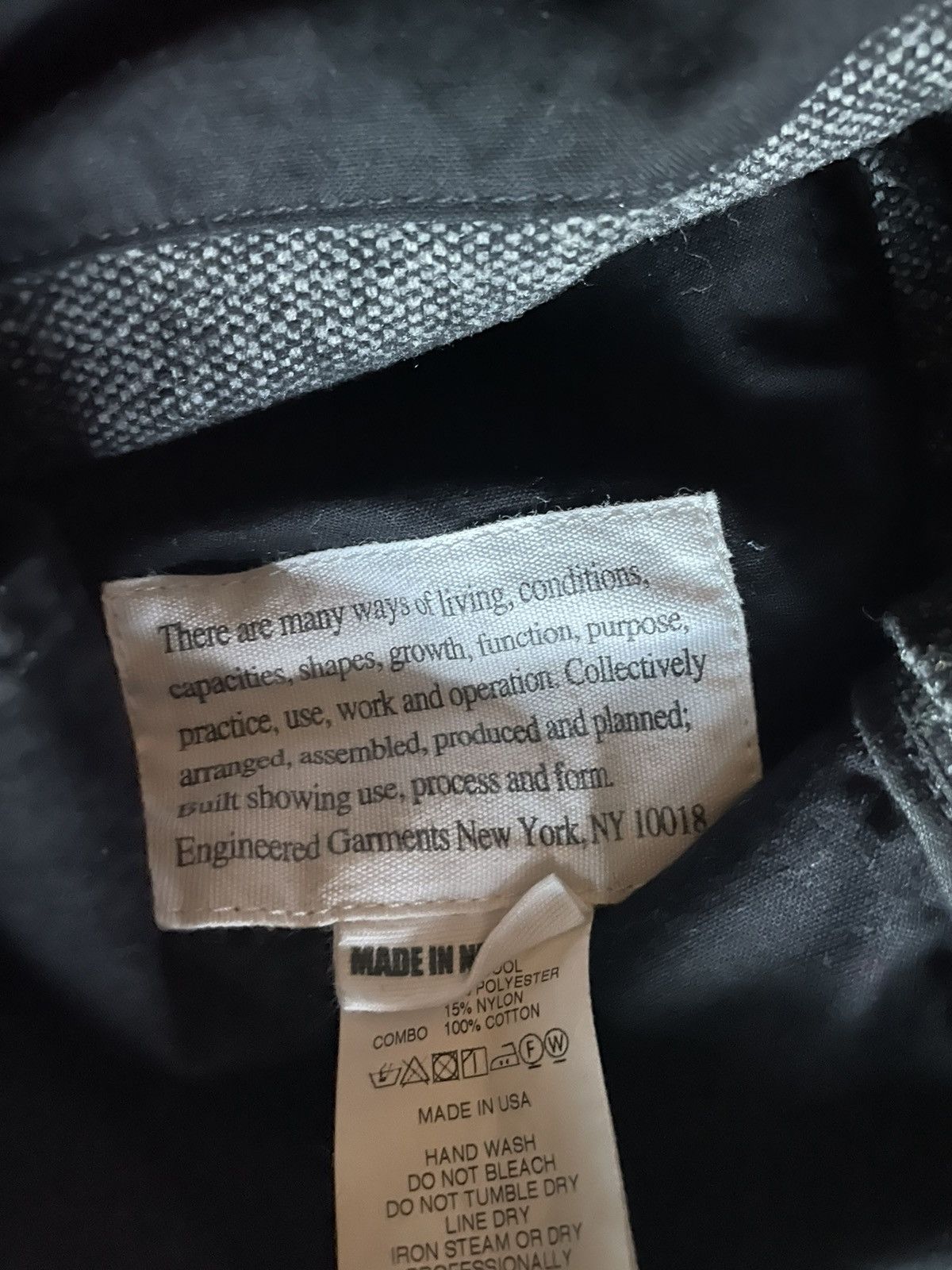 Engineered Garments Engineered Garments wool herringbone CPO shirt jacket, XS Size US XS / EU 42 / 0 - 10 Thumbnail