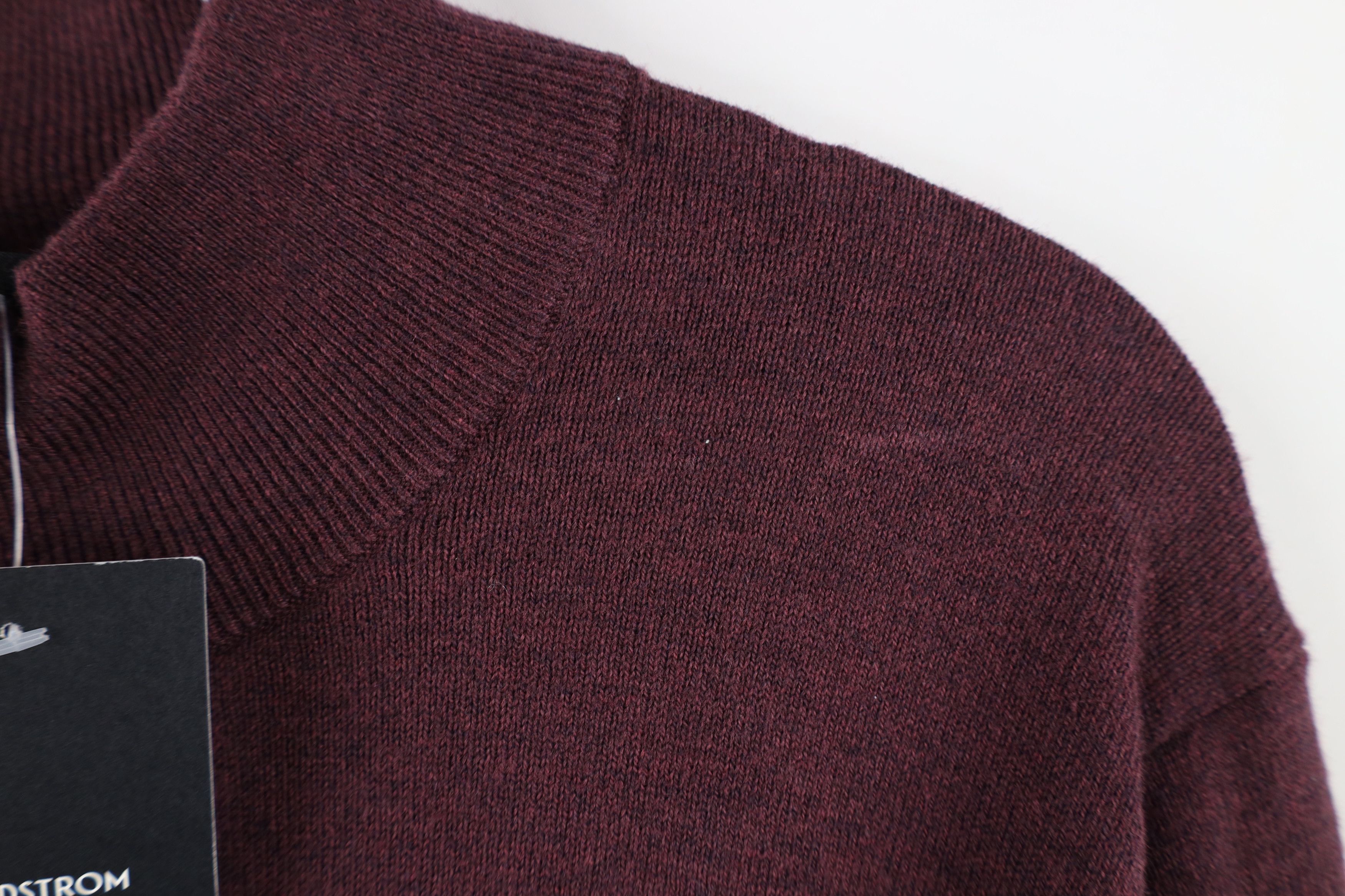 Vintage New Streetwear Cashmere Blend Knit Half Zip Pullover Sweater Size US L / EU 52-54 / 3 - 4 Thumbnail