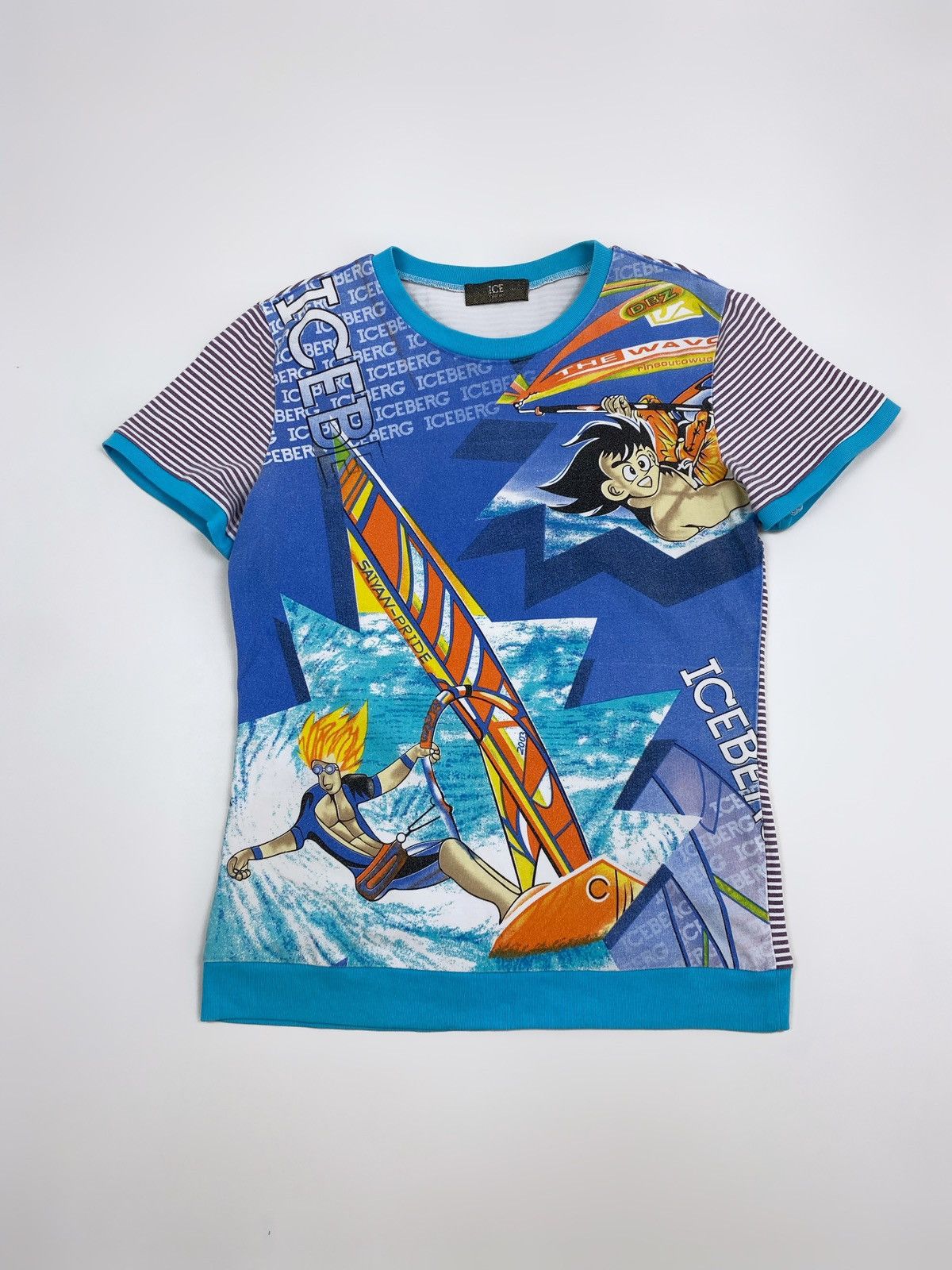 Iceberg Y2K Vintage Iceberg x Dragonball Z Vacation Graphic Tee Size US M / EU 48-50 / 2 - 1 Thumbnail