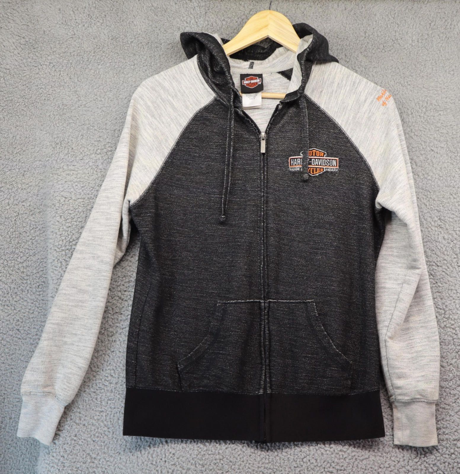 Harley Davidson Harley Davidson Zip Hoodie sz Small HD Biker Motorcyles Size US S / EU 44-46 / 1 - 1 Thumbnail