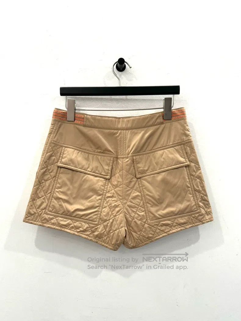 Hermes Hermes Khaki Women's Down Shorts Size 24" / US 00 / IT 34 - 4 Thumbnail