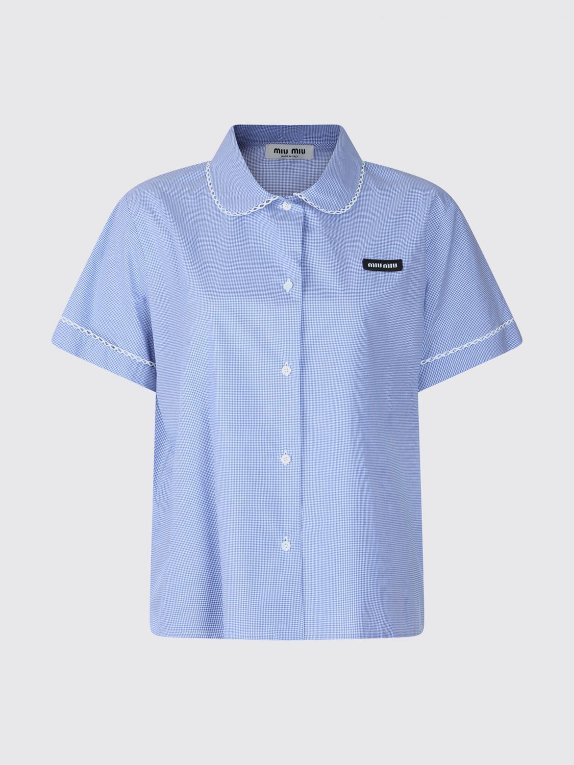 Miu Miu Miu Miu Shirt Woman White Size M / US 6-8 / IT 42-44 - 1 Preview