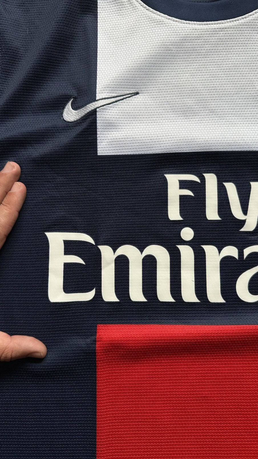 Nike 2013/14 Nike Paris Saint Germain PSG Soccer Jersey Size US M / EU 48-50 / 2 - 7 Thumbnail