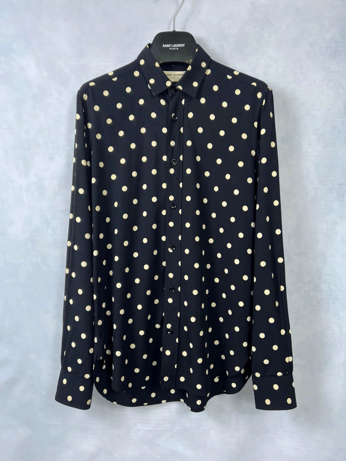 saint laurent paris 16ss シャツ Saint Laurent Paris SS16 “Surf Sound” Bleached Distressed