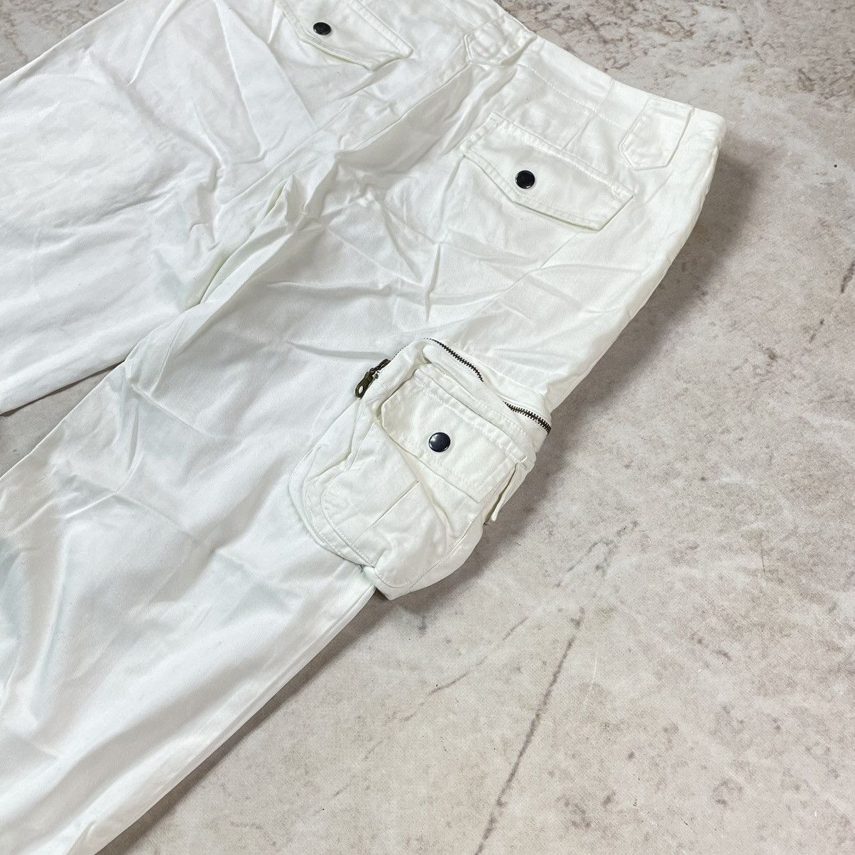 If Six Was Nine Cargo Multipocket Bondage Y2K Pants Like Balenciaga Size US 42 / EU 58 - 13 Thumbnail