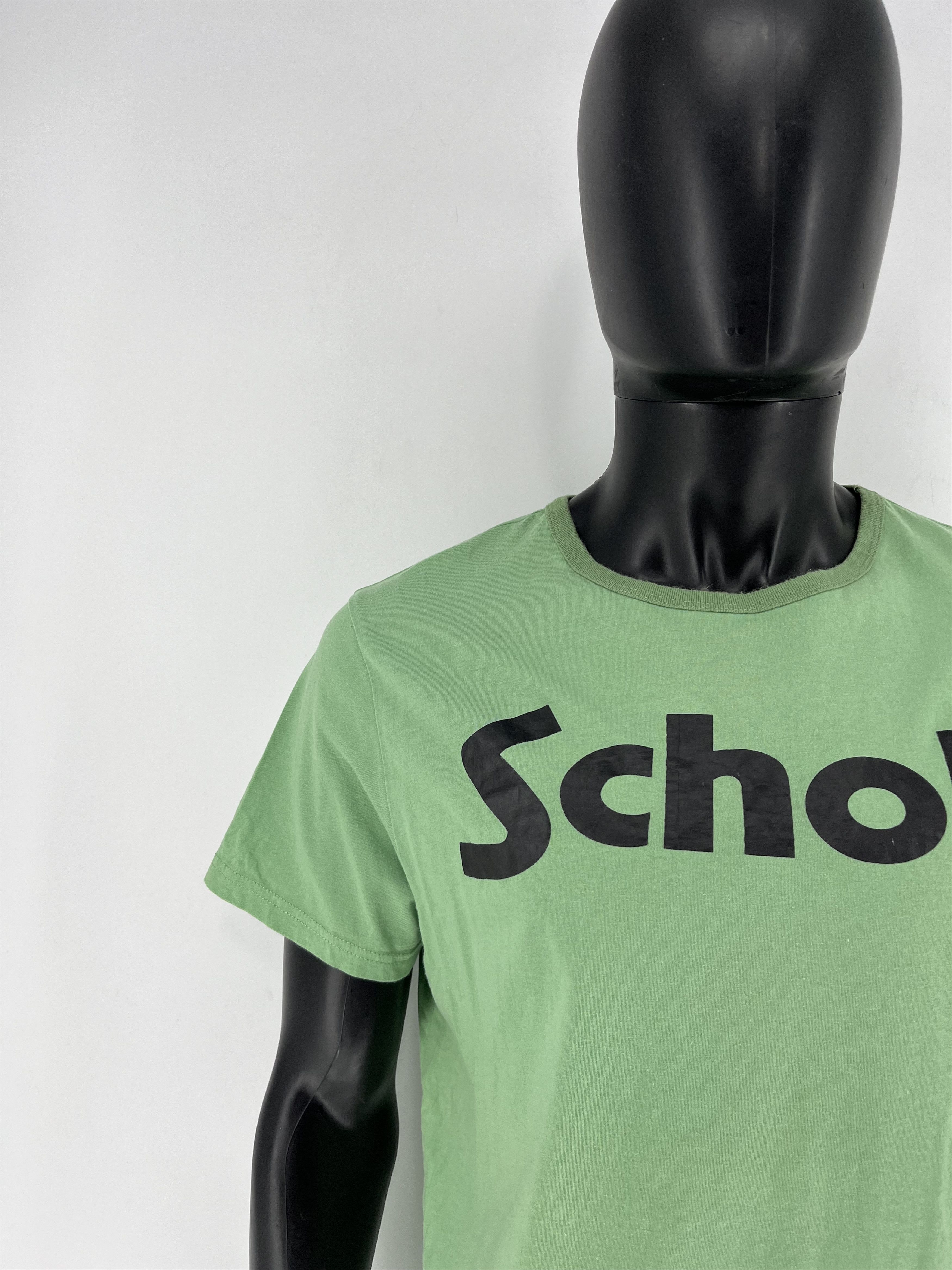 Japanese Brand × Schott × Vintage Rare‼️🔥Schott N.Y.C Big SpellOut T-Shirt Size XL Size US XL / EU 56 / 4 - 6 Thumbnail