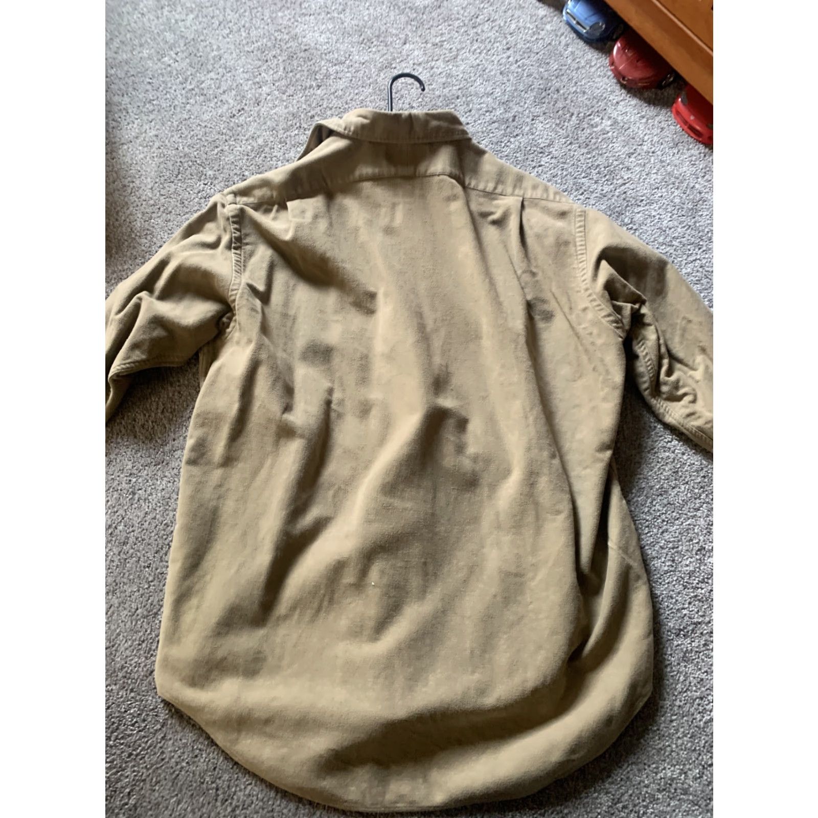 Ralph Lauren VINTAGE Ralph Lauren Polo Jacket Mens L Brown 100% Cotton Khaki/light brown Zipper RN 41381 Size US L / EU 52-54 / 3 - 7 Thumbnail