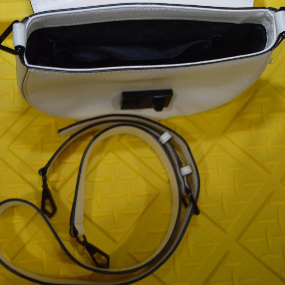Designer Rebecca Minkoff Black & White Crossbody Bag Size ONE SIZE - 3 Thumbnail
