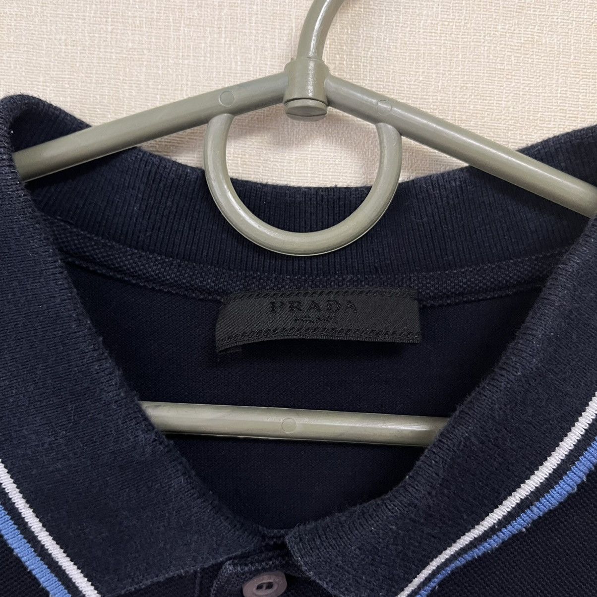 Prada Vintage Prada Polo T-Shirt Luxury Size US XXL / EU 58 / 5 - 6 Thumbnail
