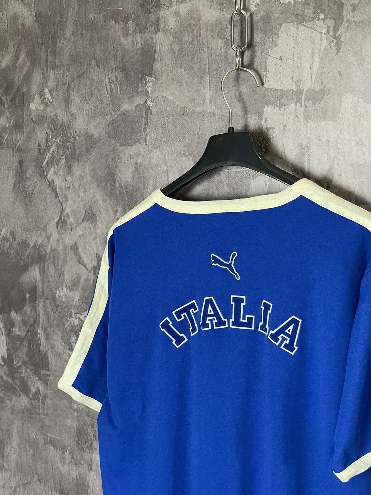 Puma × Vintage 2000s Puma Italy Vintage Training Jersey Size US XL / EU 56 / 4 - 7 Thumbnail
