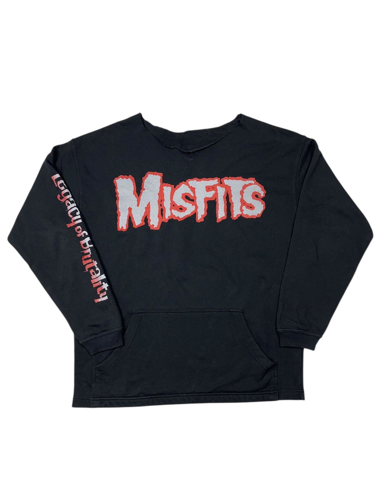 Band Tees Vintage 1999 Misfits Legacy of Brutality Sweatshirt Danzig Size US XL / EU 56 / 4 - 2 Thumbnail