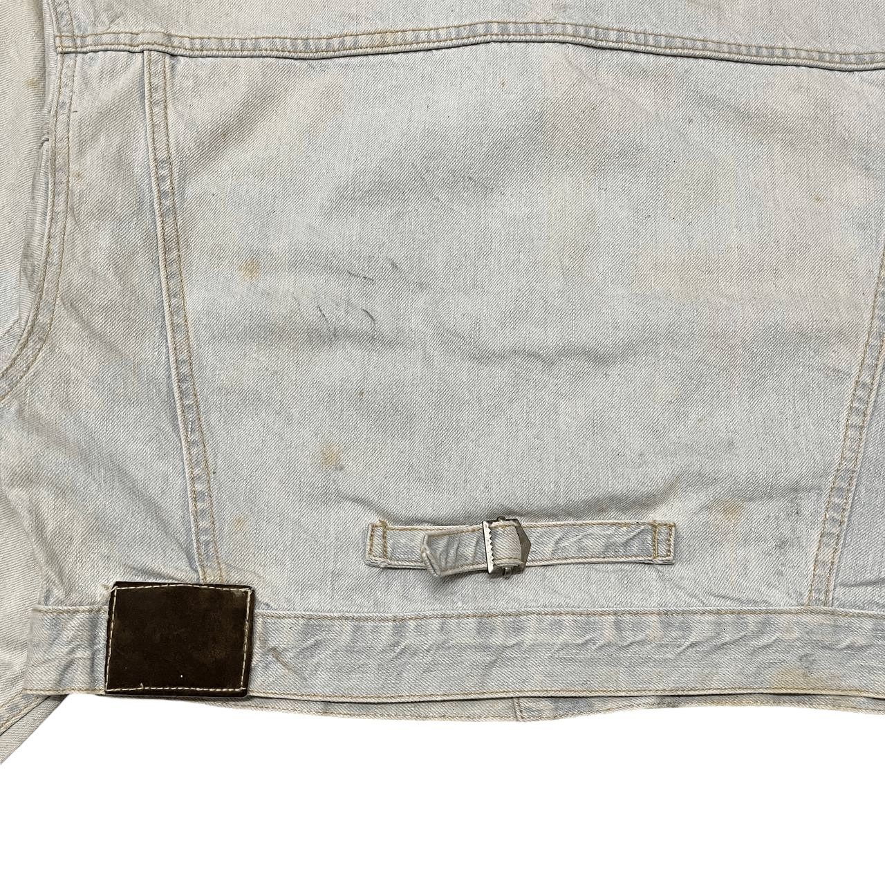 Vintage Something Ones Cropped Denim Jacket