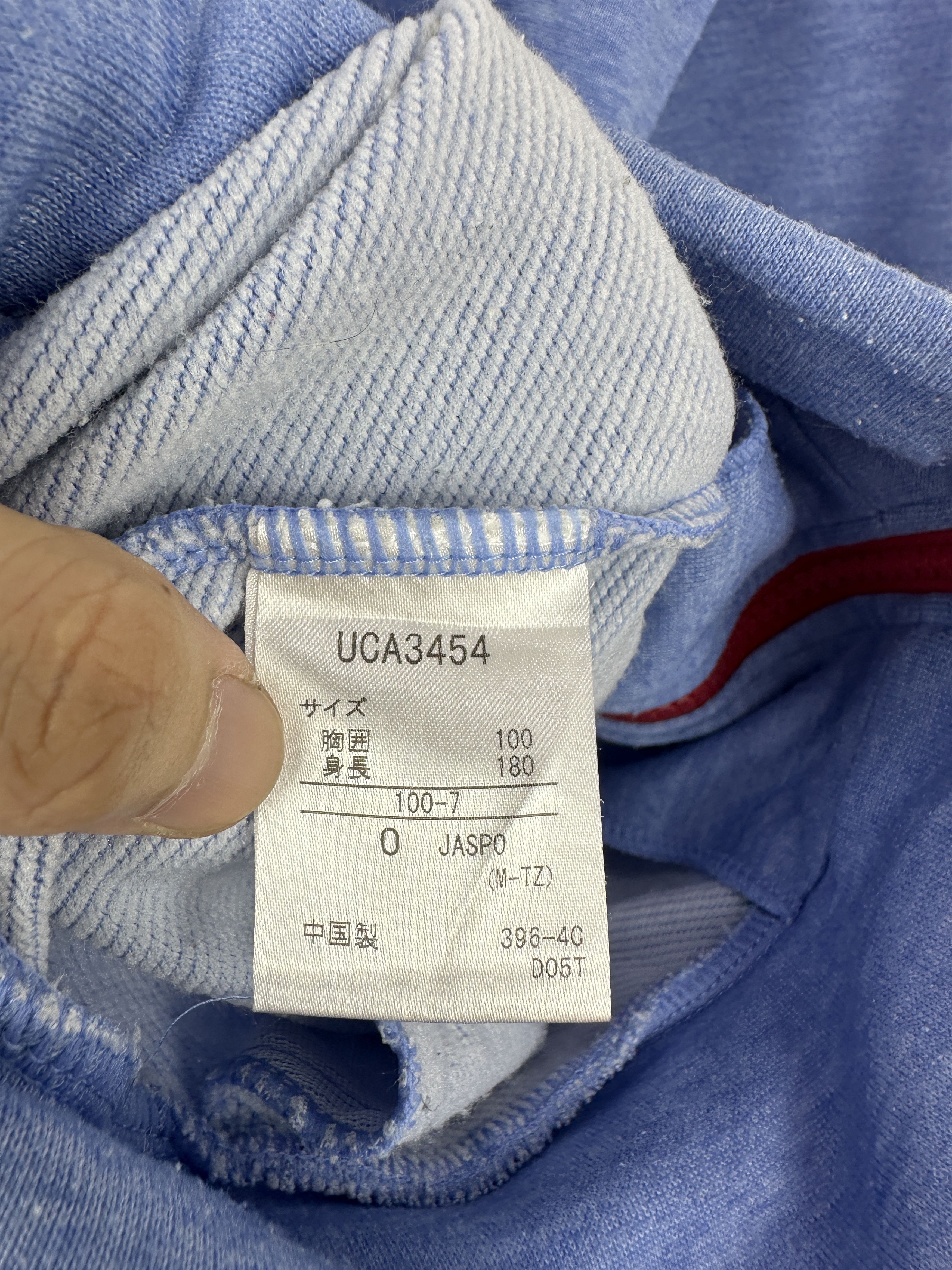 Umbro Vintage Umbro England Track Jacket Descente Blue BP0023 Size US XL / EU 56 / 4 - 7 Thumbnail