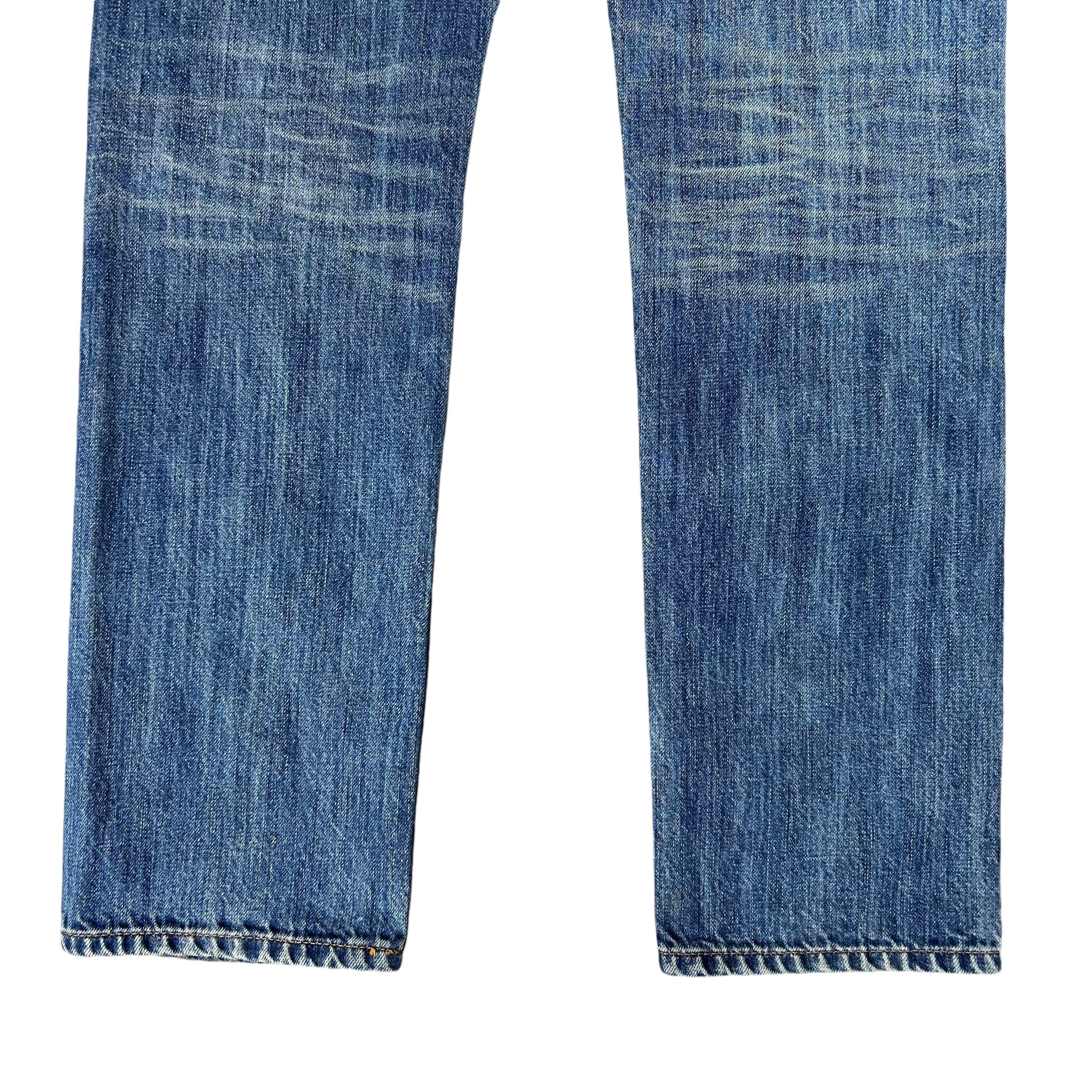 Scarti-Lab Scarti Lab Selvedge Straight Denim Jeans Cotton Blue 30 Size US 30 / EU 46 - 7 Thumbnail