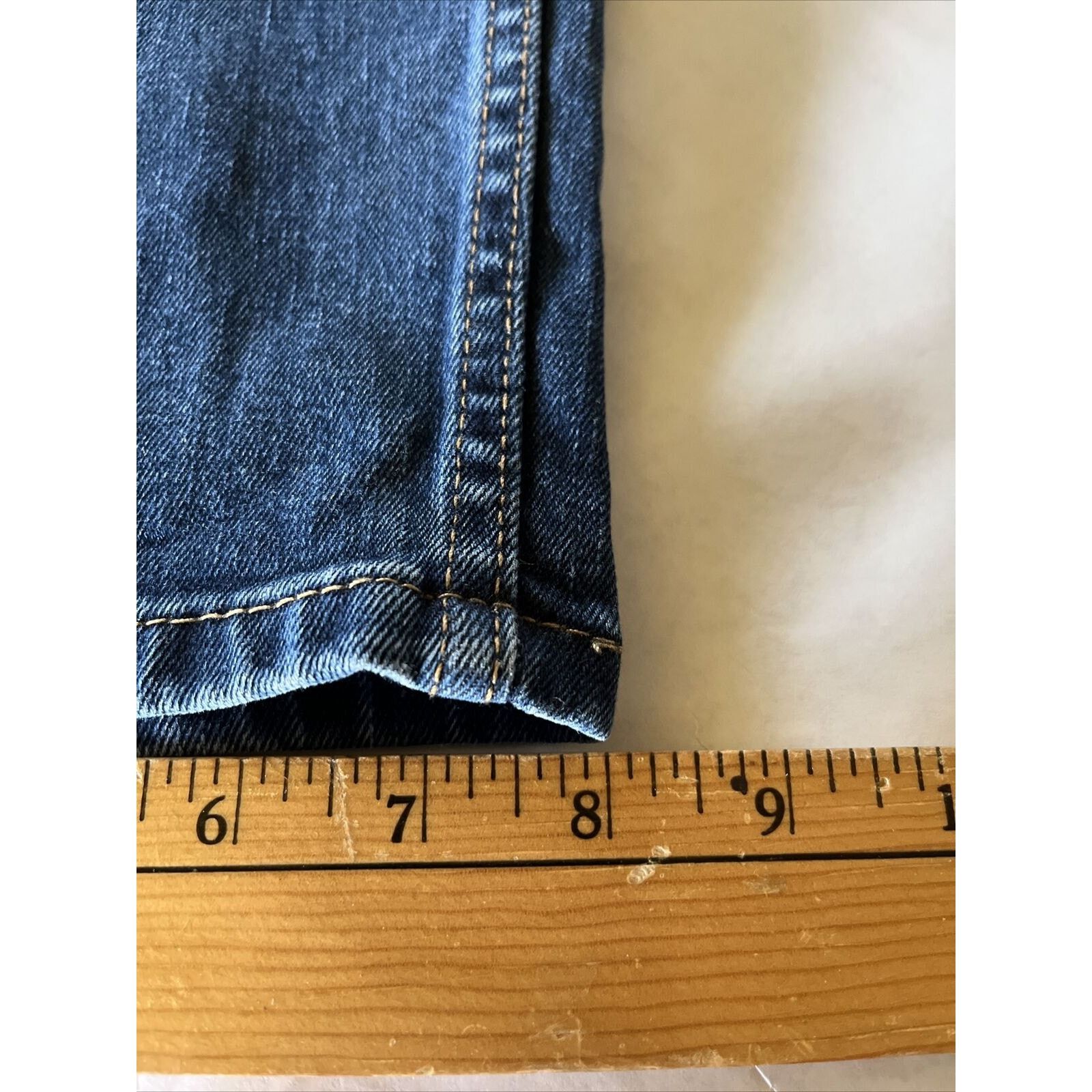 Levi's Levis 505 Jeans Mens 36x30 Dark Wash Denim Cotton Blue Y2K Size US 36 / EU 52 - 8 Thumbnail