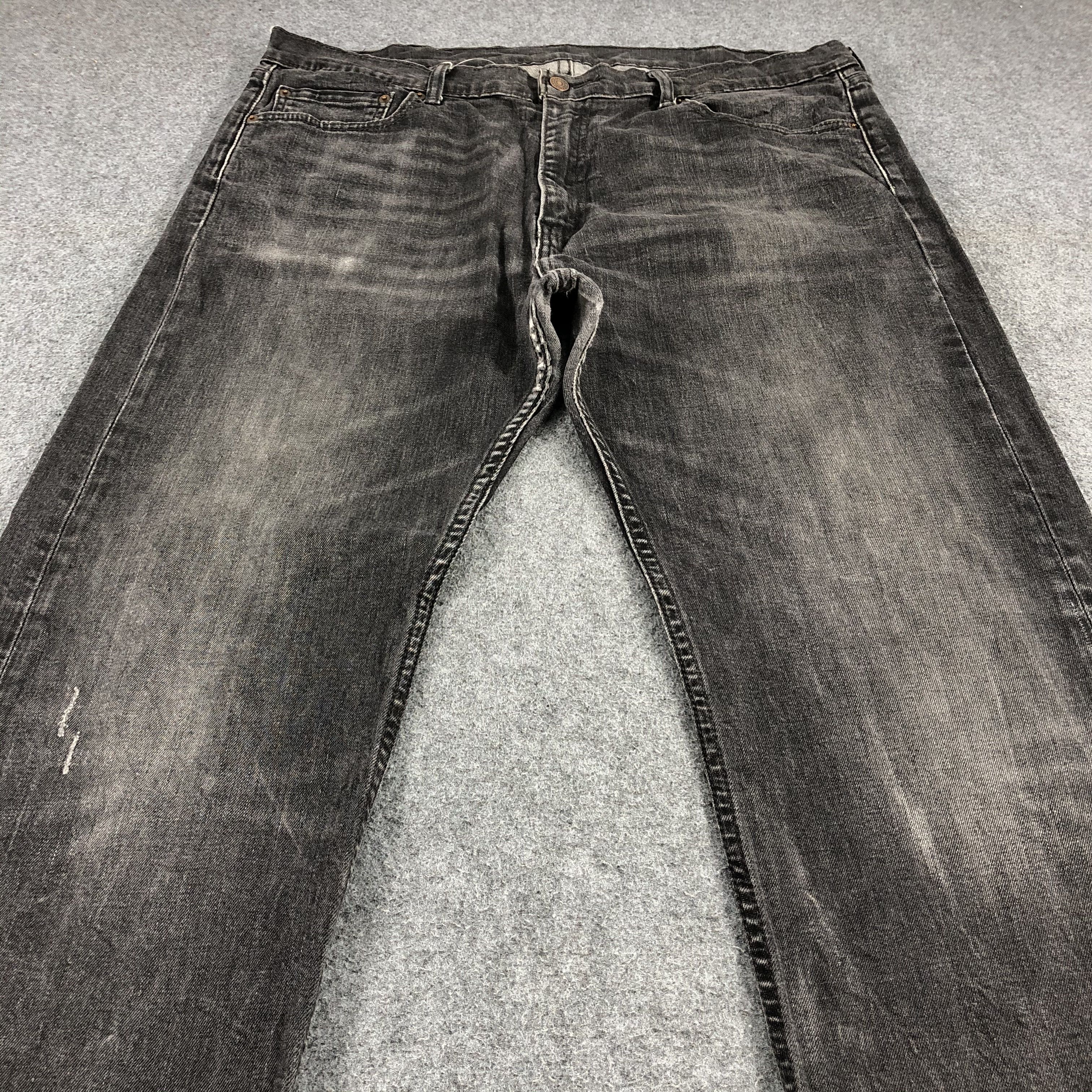 Levi's Vintage Levis 505 Black Jeans-JM1131 Size US 41 - 3 Thumbnail