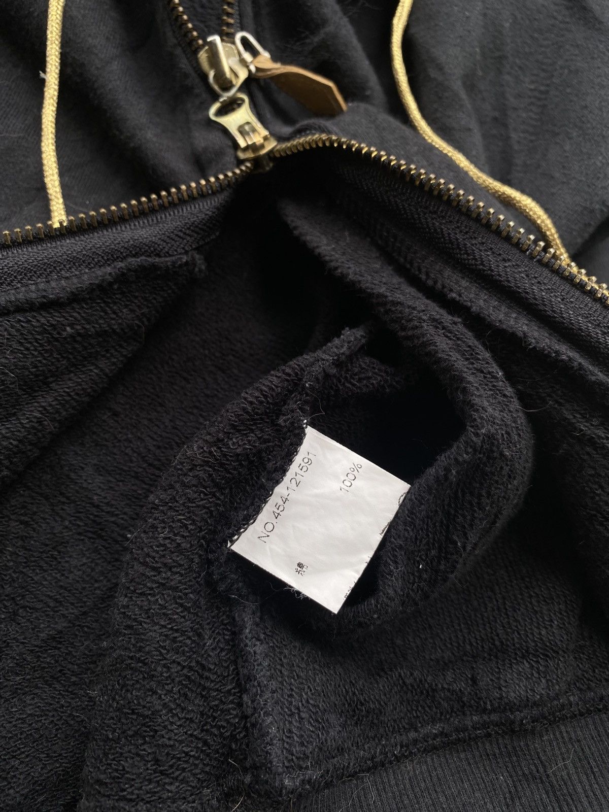 KMRii JAPANESE BRAND LIP SERVICE FUR BLACK HOODIES Size ONE SIZE - 8 Thumbnail