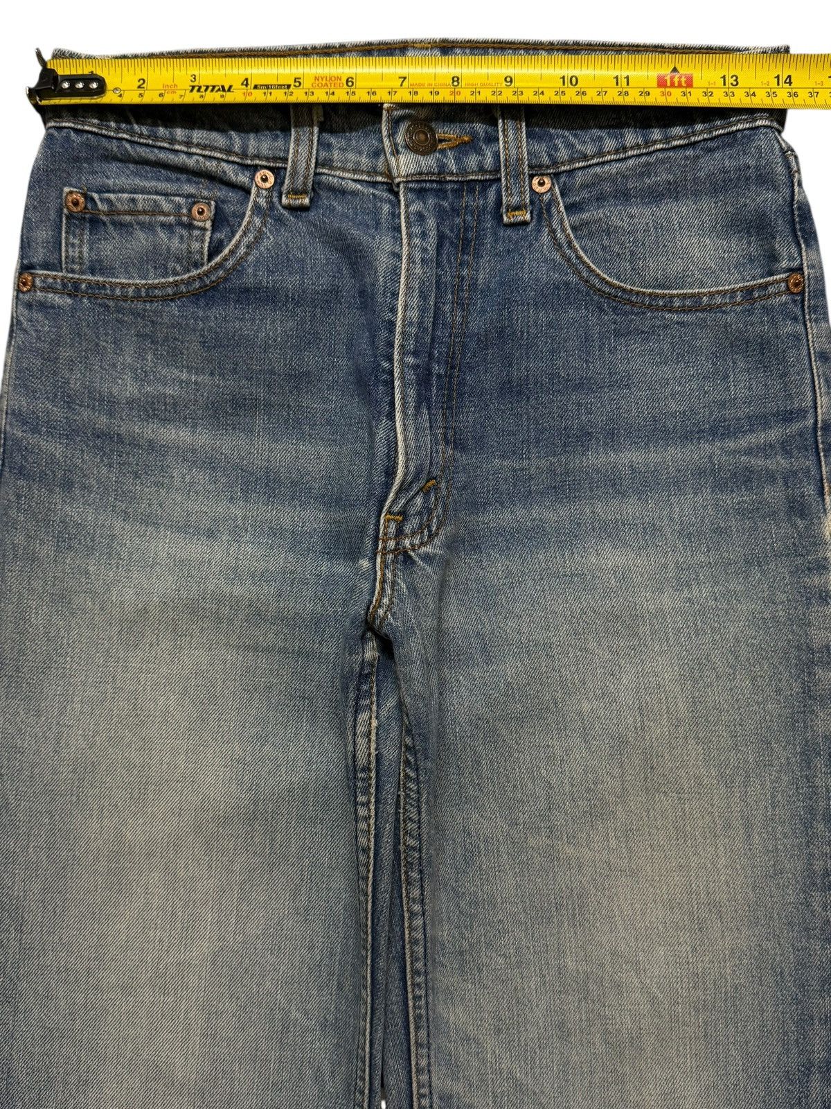 Levi's Vintage Levis 503 Classic Blue Faded Wash Distress Straight Size US 28 / EU 44 - 9 Thumbnail