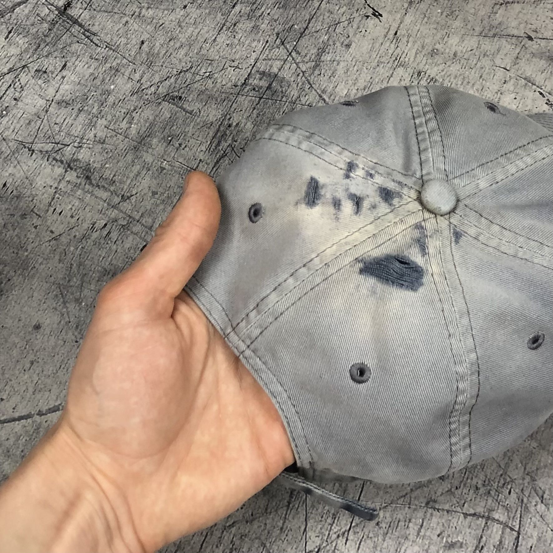 Nike 1Of1 Nike Distressed Crazy Mad Cap Size ONE SIZE - 6 Thumbnail