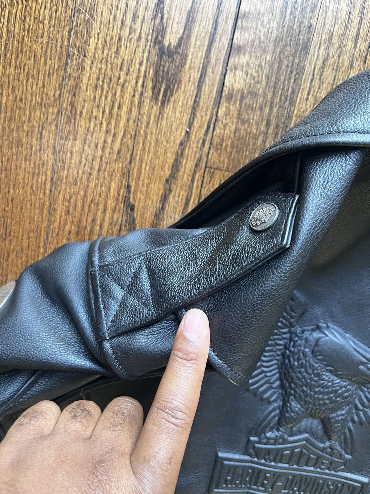 Harley Davidson Vintage Harley Davidson Cruiser Leather Jacket Size US XL / EU 56 / 4 - 10 Thumbnail