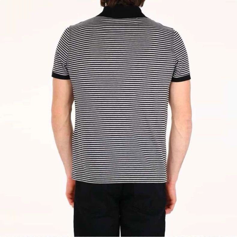 Saint Laurent Paris Saint Laurent Striped polo shirt 2504-Nextarrow Size US S / EU 44-46 / 1 - 4 Thumbnail